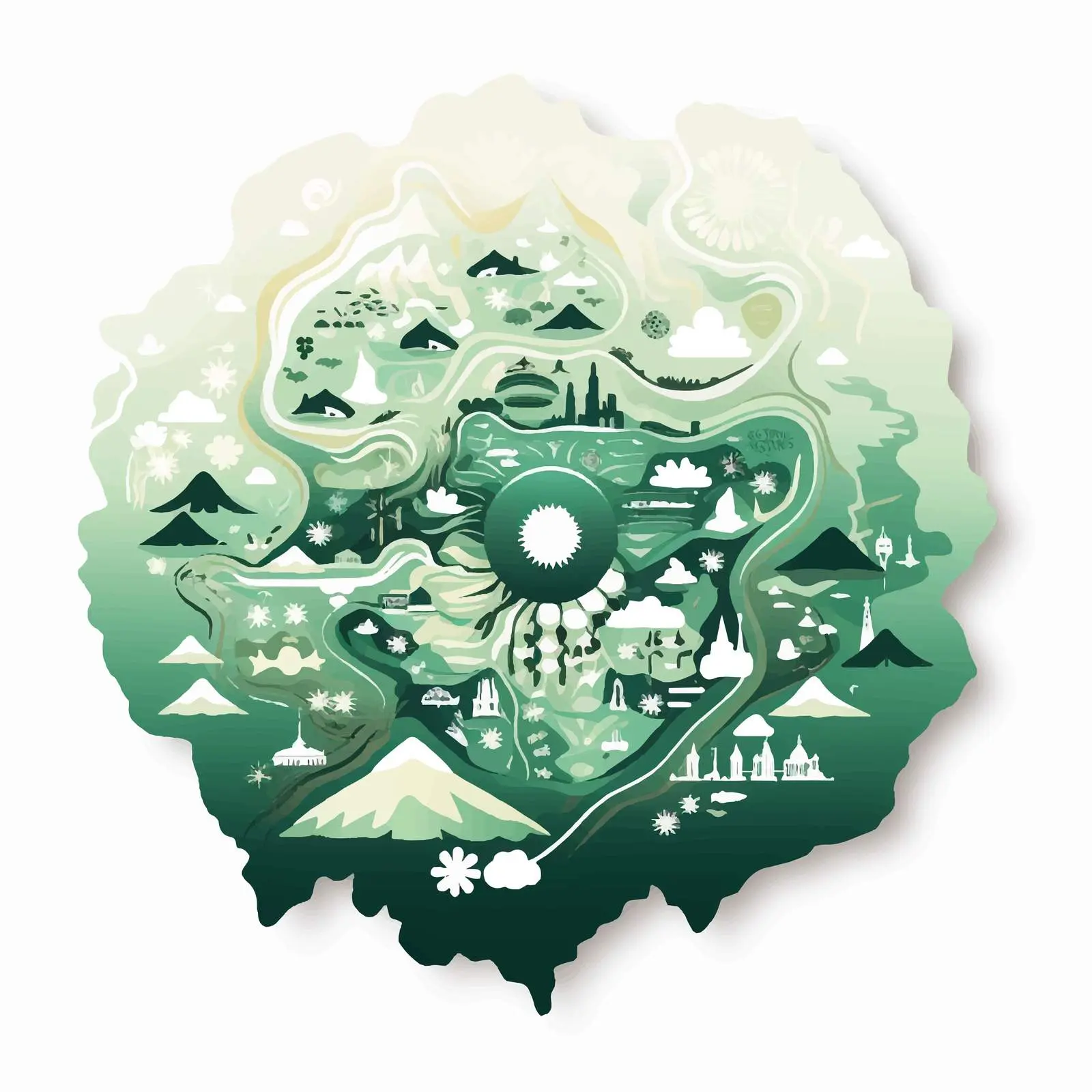 Layered Mandala Creative Silhouettes Set — free download from Dotvec