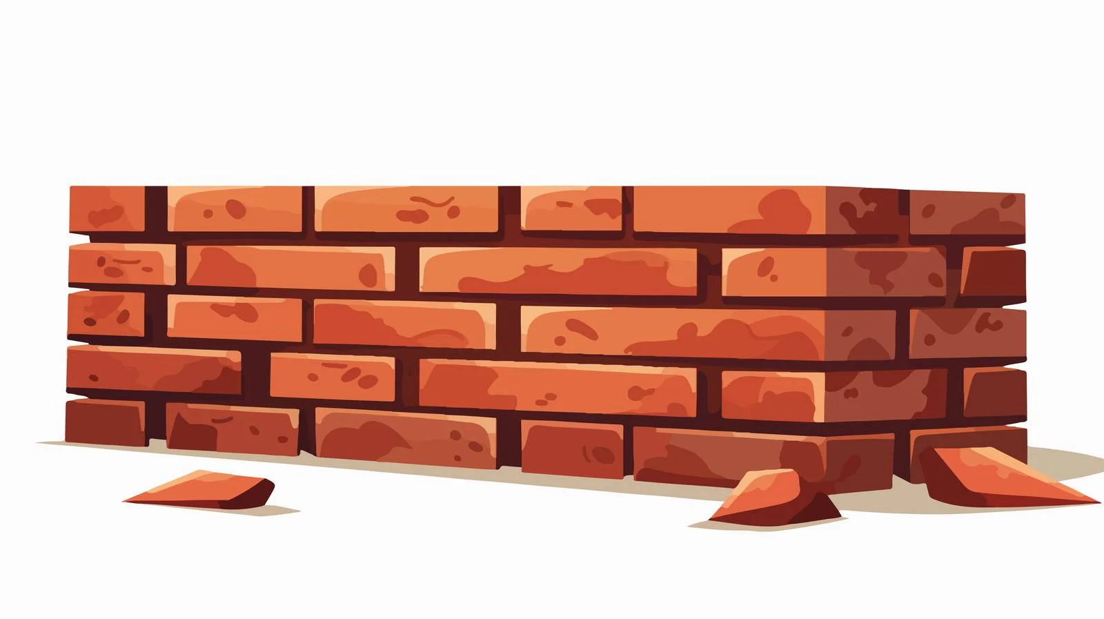 Bricklaying Cartoon Vector Illustration — free download from Dotvec