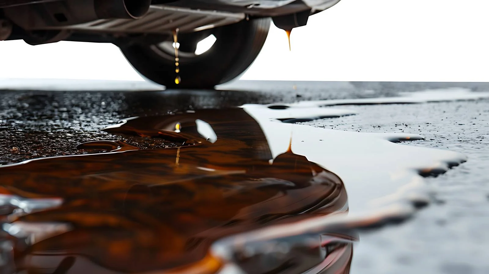 Vehicle Leak: Oil or Gasoline Spillage — free download from Dotvec