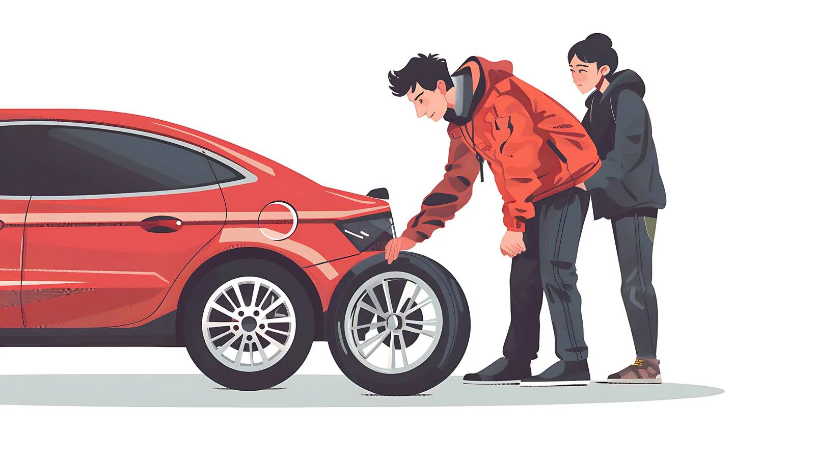 Driving Lesson Tyre Inspection — free download from Dotvec