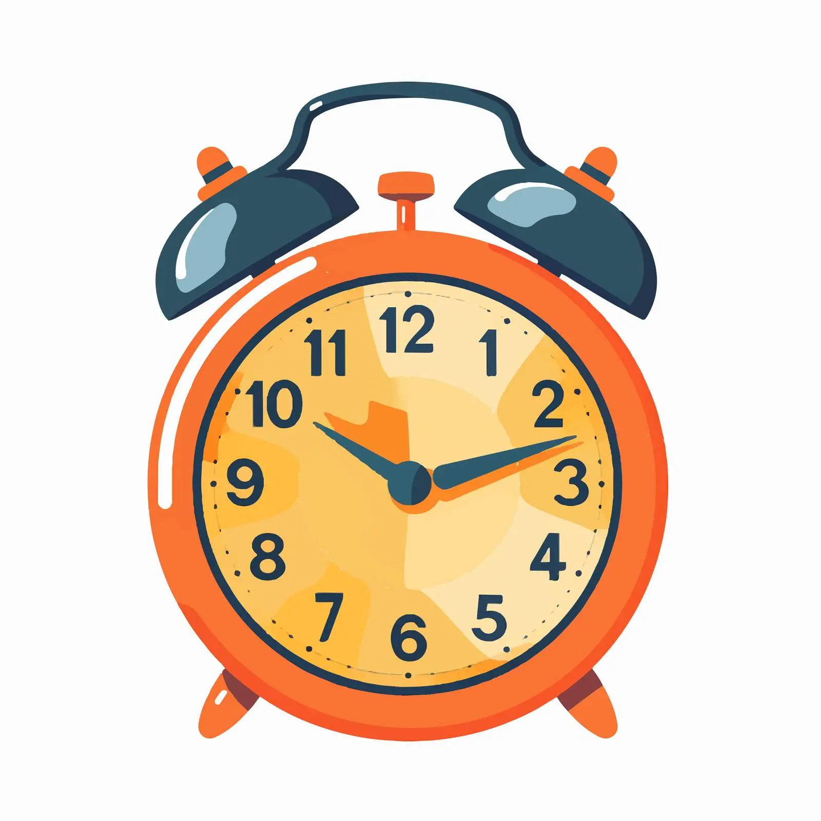 Educational Clock Learning Worksheet — free download from Dotvec