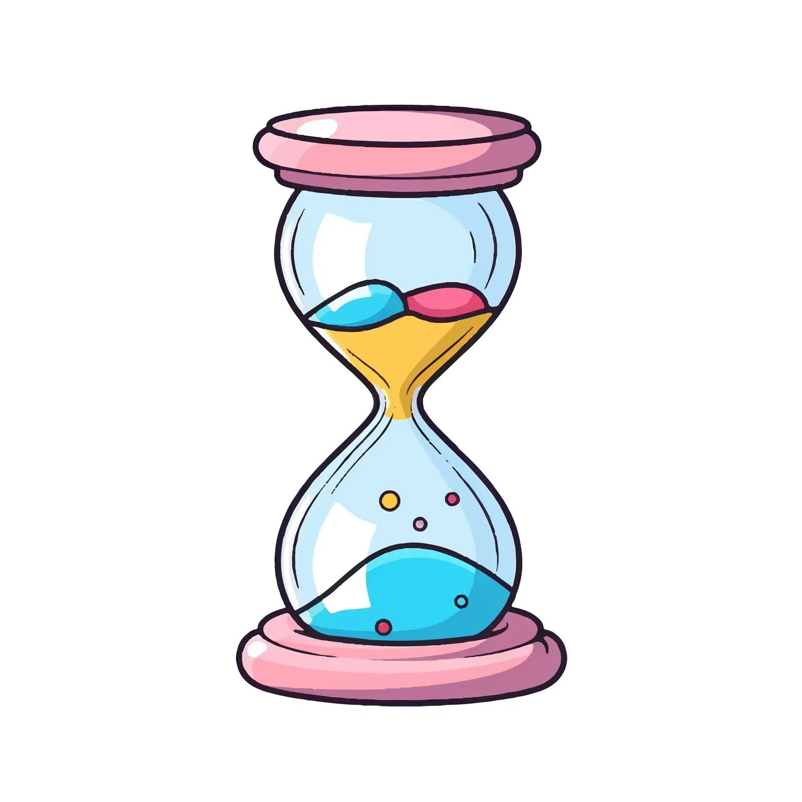 Learning Time on the Clock Educational Worksheet – free mathematics image from Dotvec