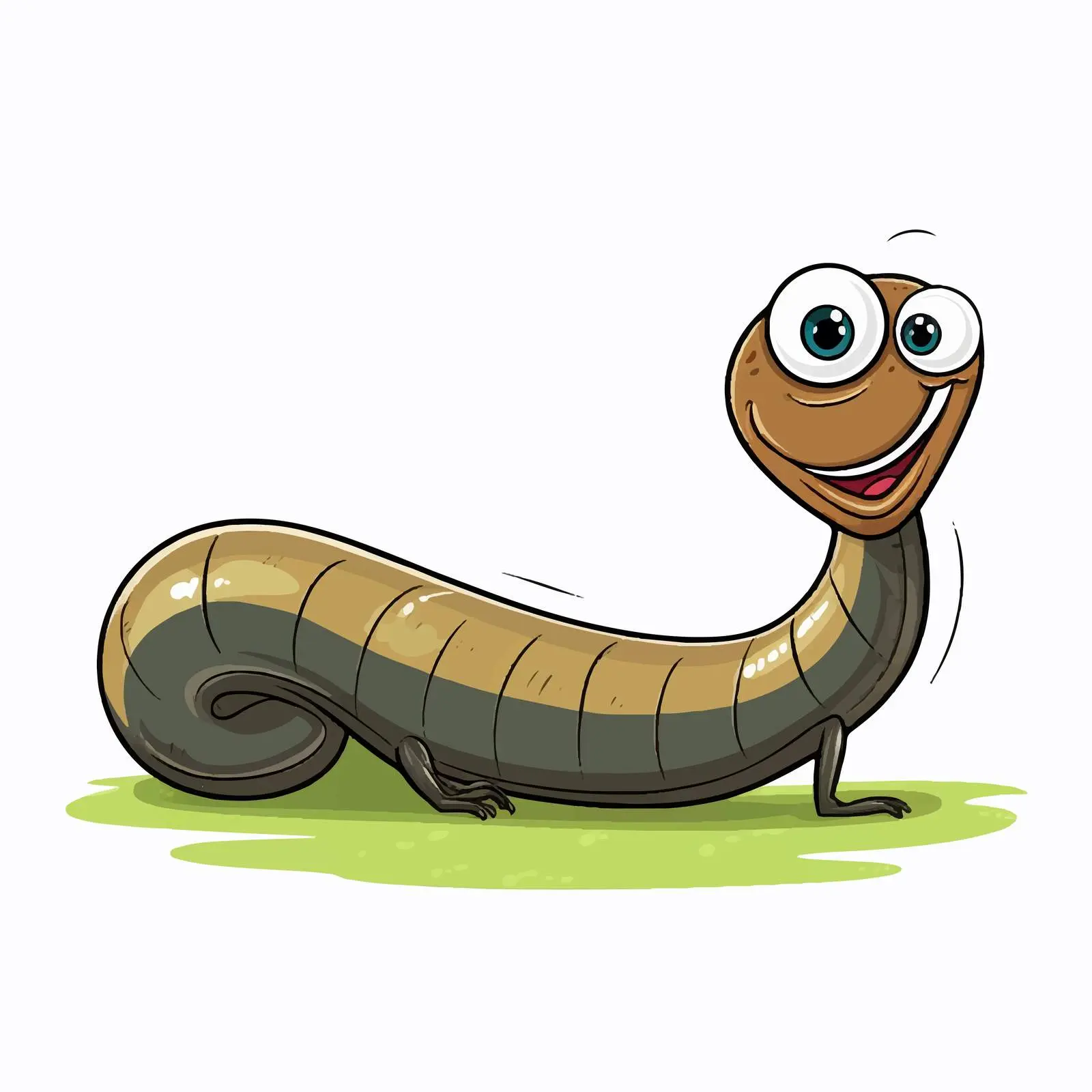 Cartoon Leech Sketch Vector Illustration — free download from Dotvec
