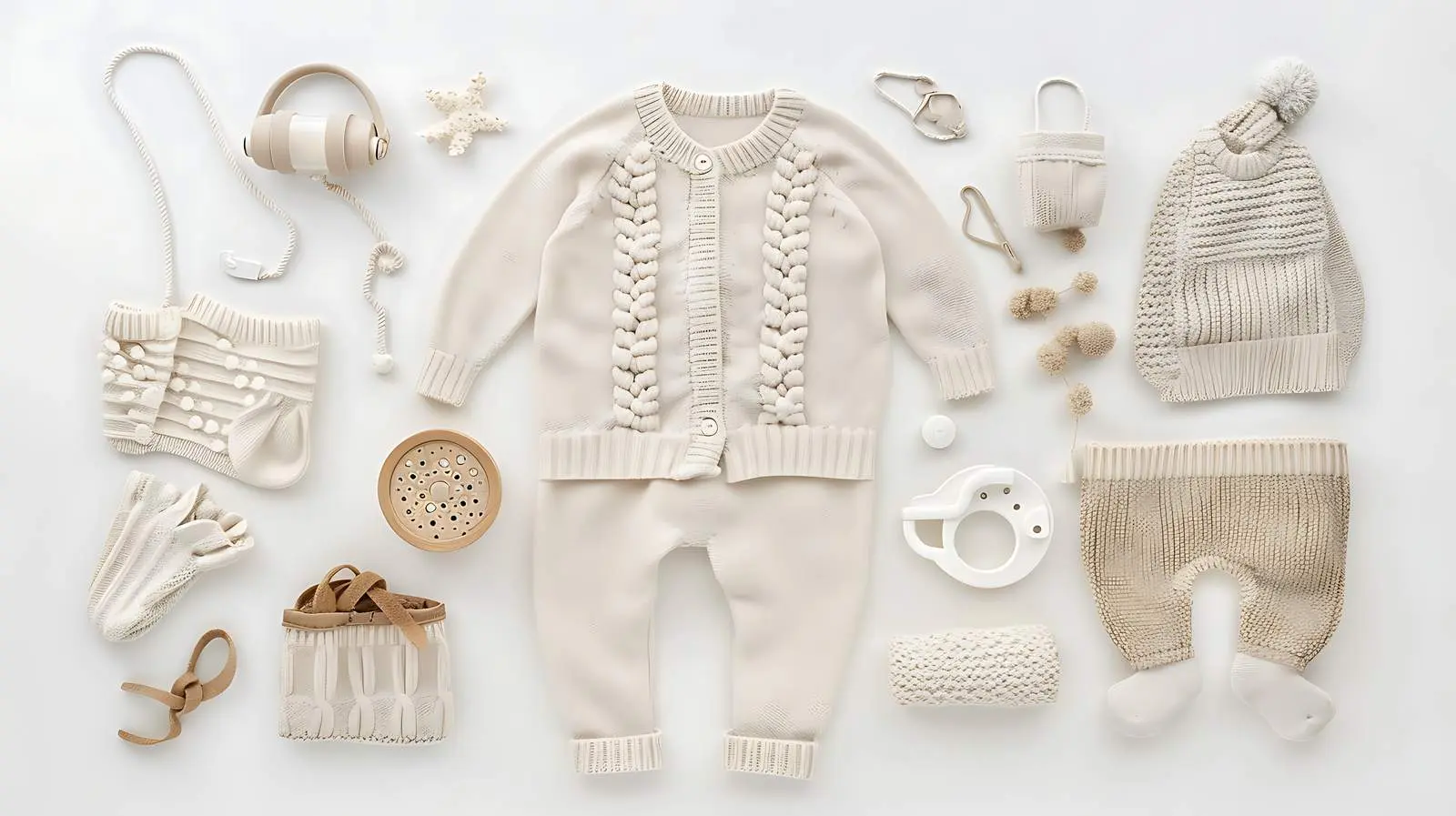 Stylish Newborn Baby Clothing Essentials — free download from Dotvec