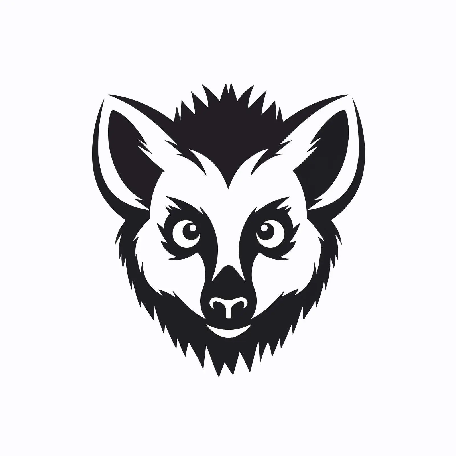 Modern Lemur Logo Vector Silhouette Design – free printable vector image from Dotvec