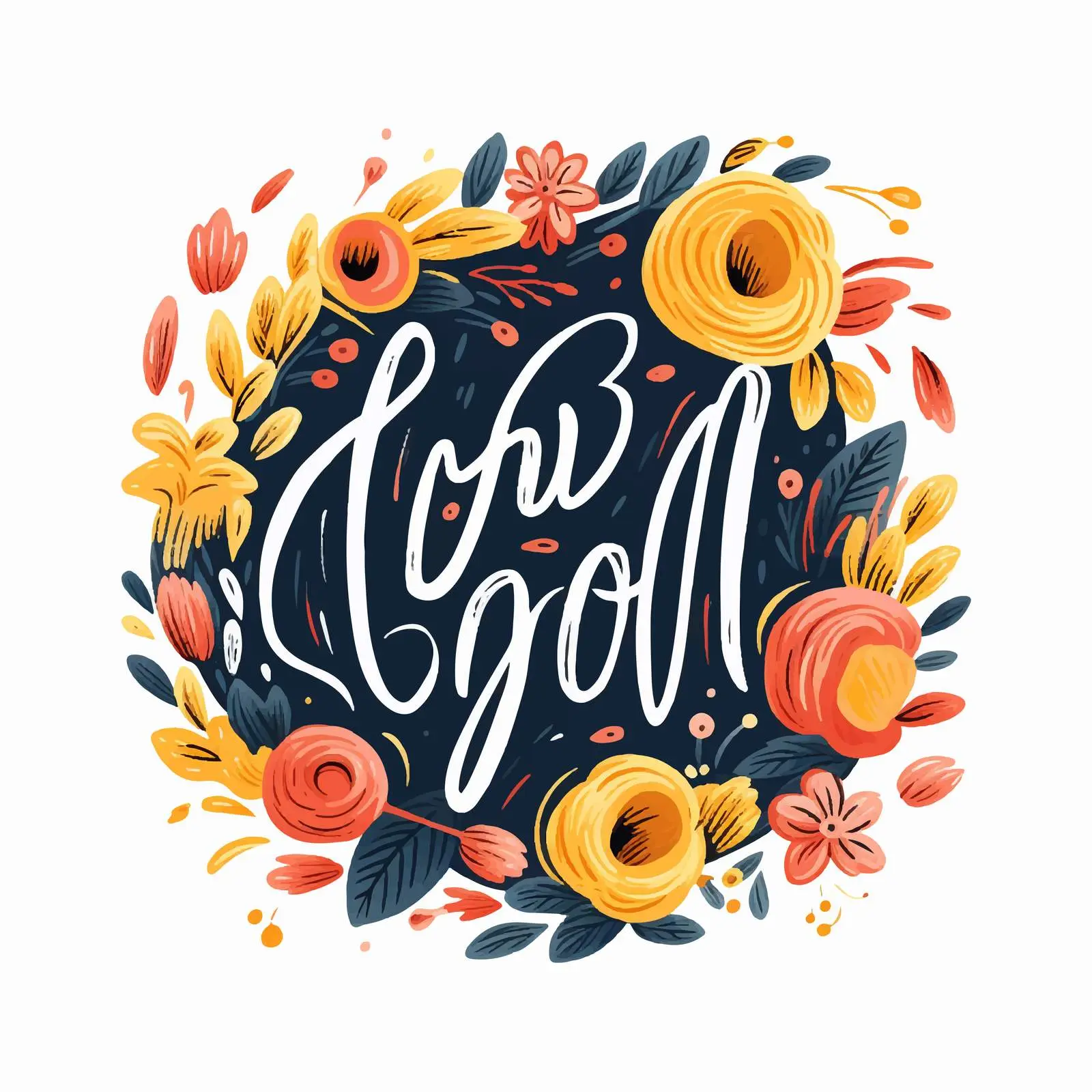 Handwritten Moon Travel Color Lettering Vector — free download from Dotvec