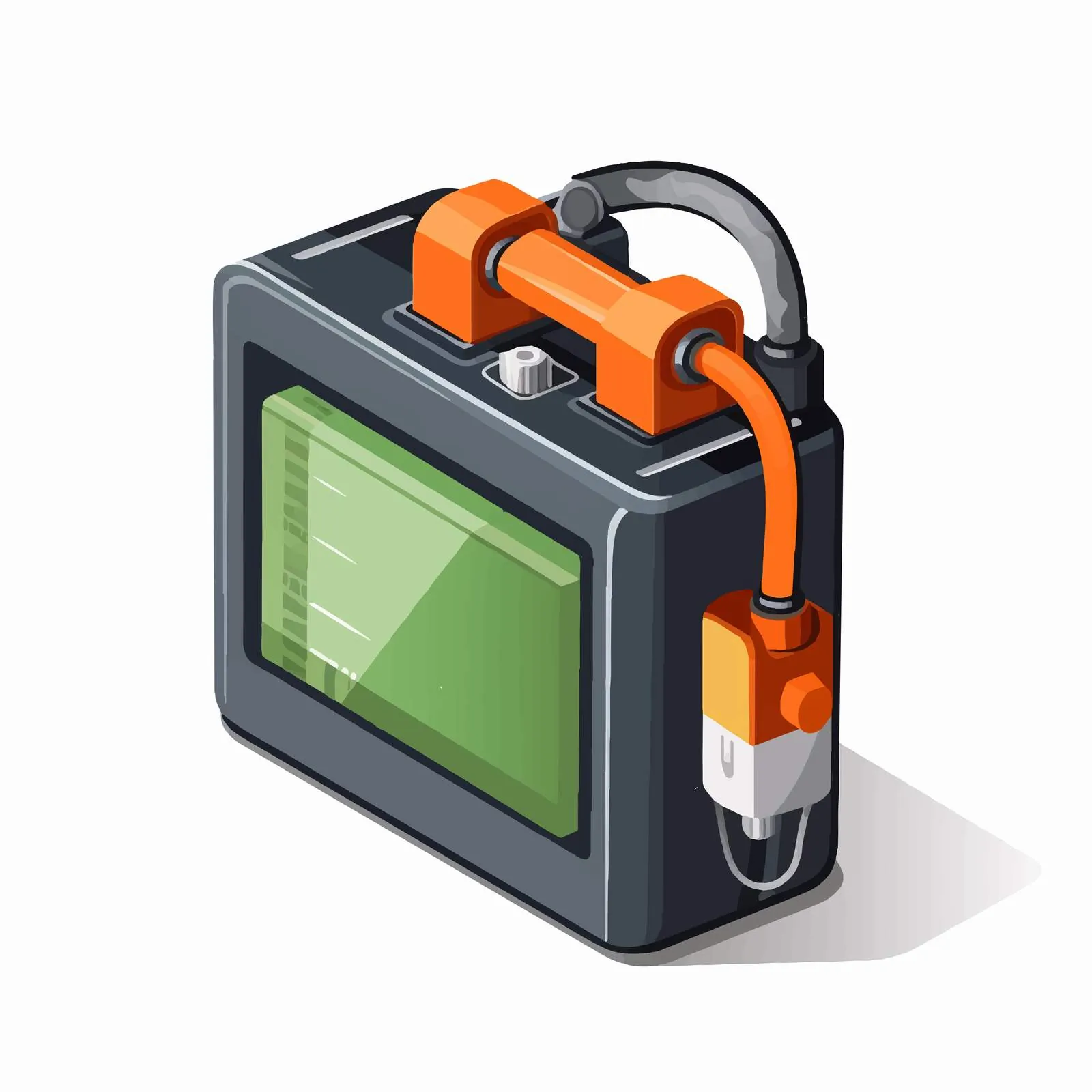 Lithium Polymer Accumulator with Wires and Terminal – free wiring image from Dotvec