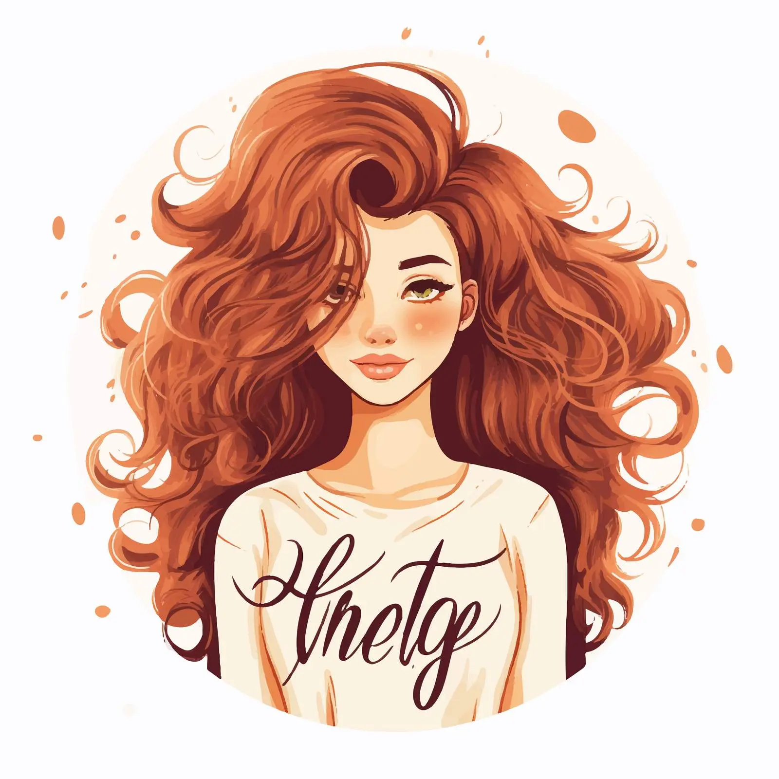 Perfect Hair Hand Lettering Vector Design — free download from Dotvec