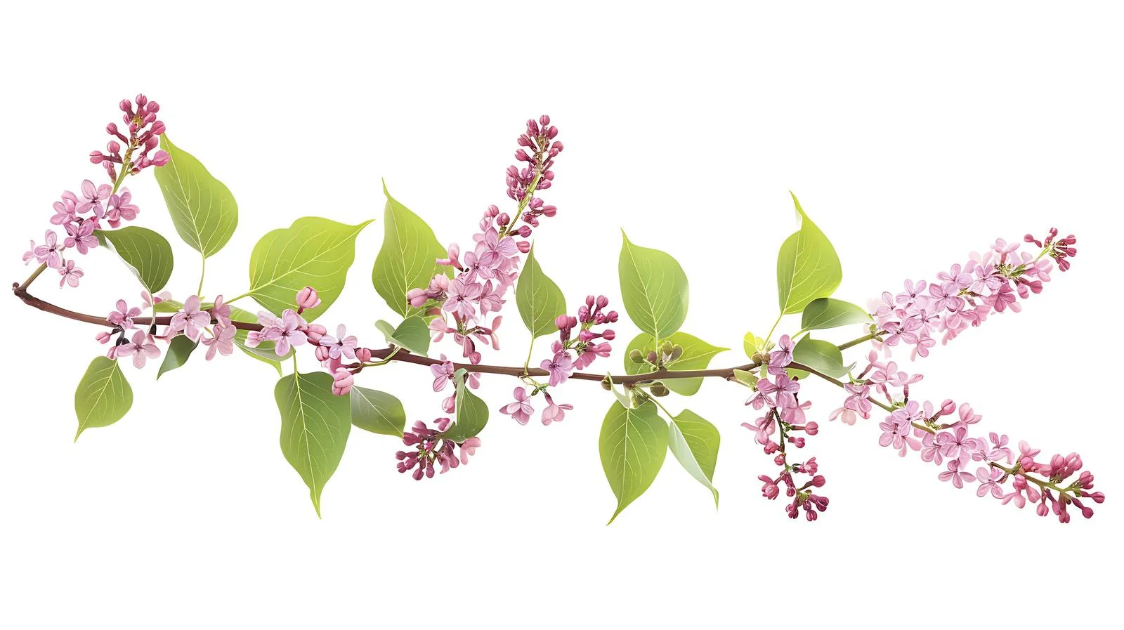 Elegant Lilac Branch Blossoming Early Spring — free download from Dotvec