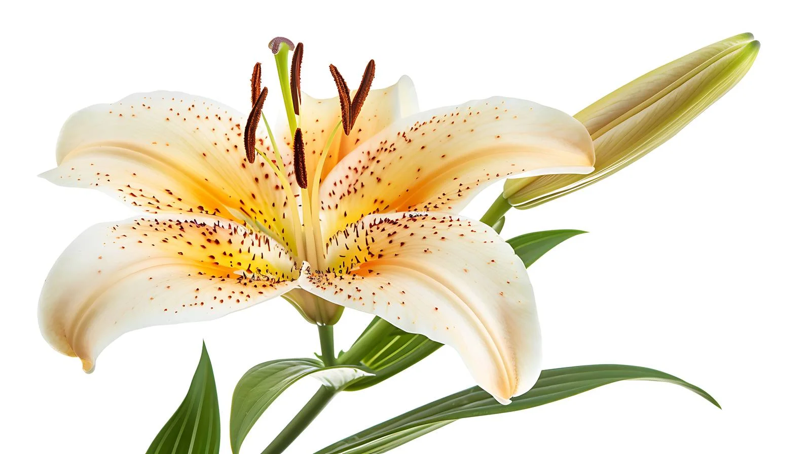Vibrant Lily Blossom in Sunny Garden — free download from Dotvec