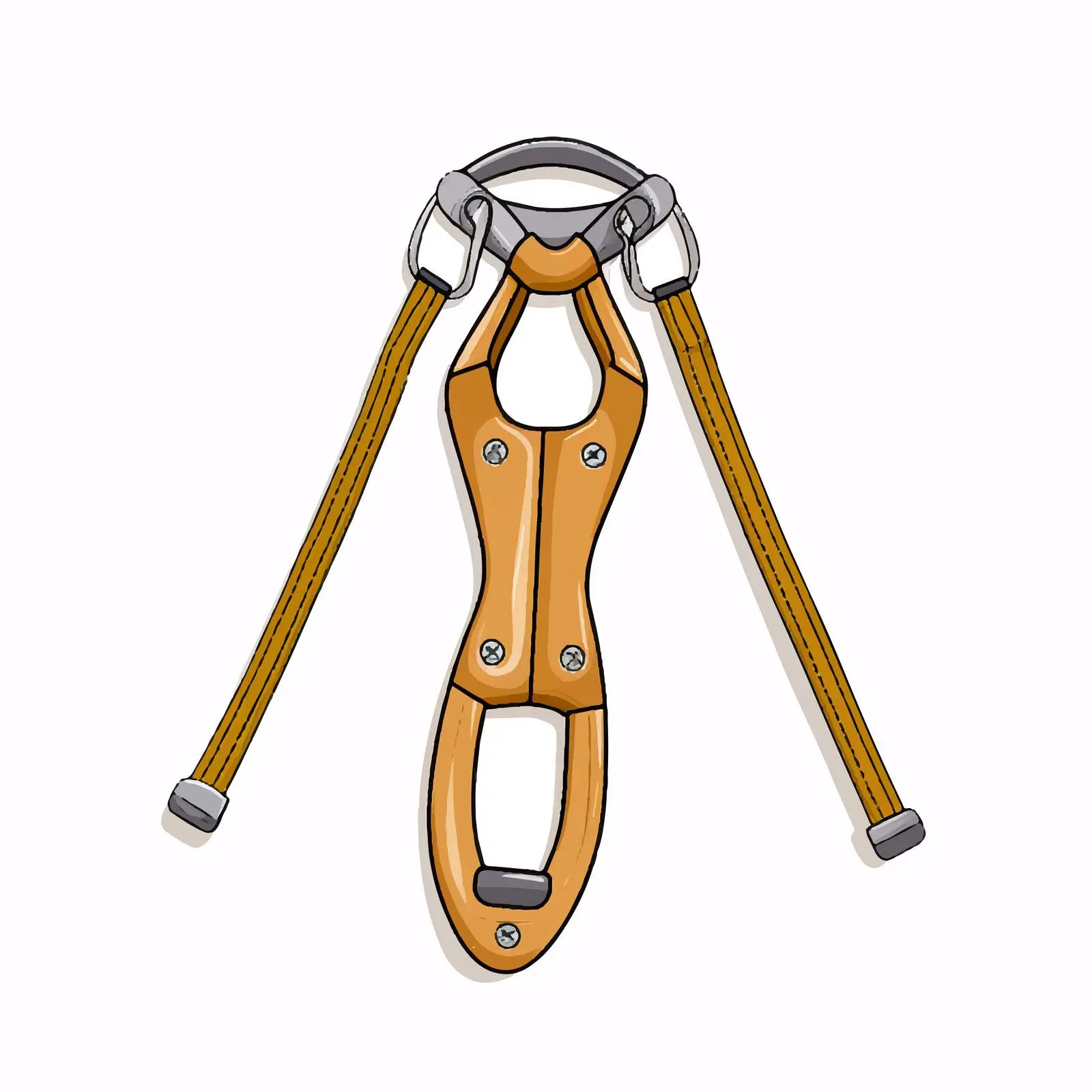 Slingshot Vector Illustration on White Background — free download from Dotvec