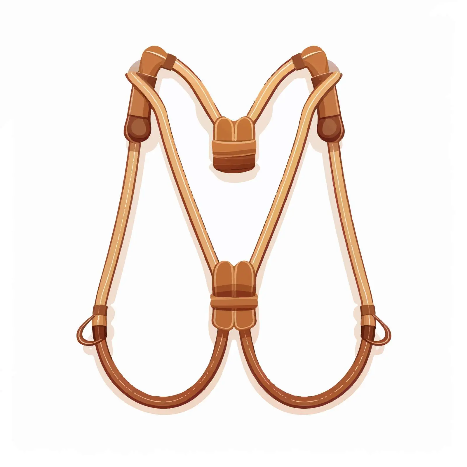 Line Slingshot Vector Illustration on White Background — free download from Dotvec