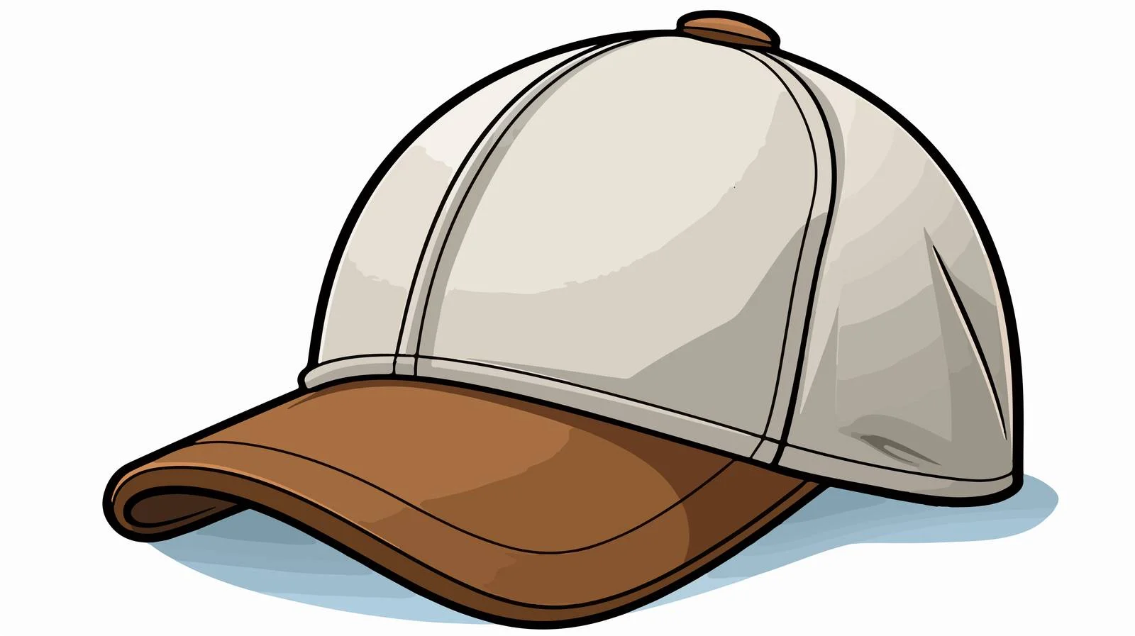 Cartoon Baseball Cap Illustration — free download from Dotvec