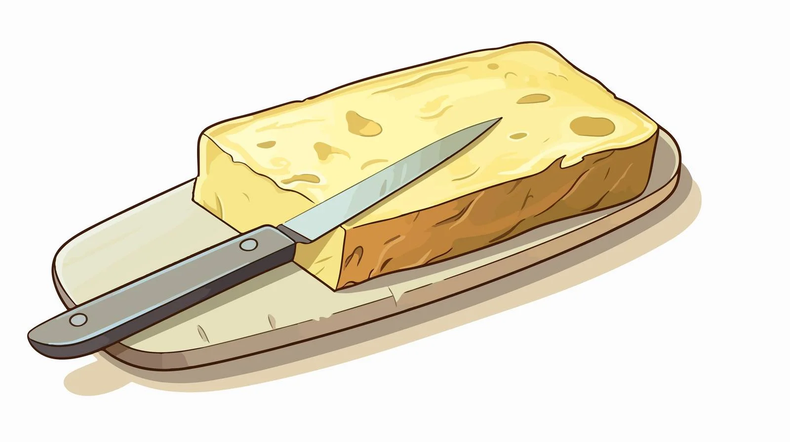 Kitchen Utensil Line Drawing Cartoon Illustration — free download from Dotvec