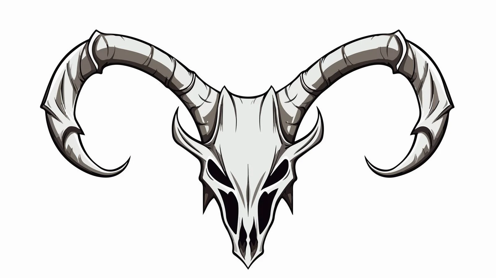 Cartoon Horns Vector Illustration — free download from Dotvec