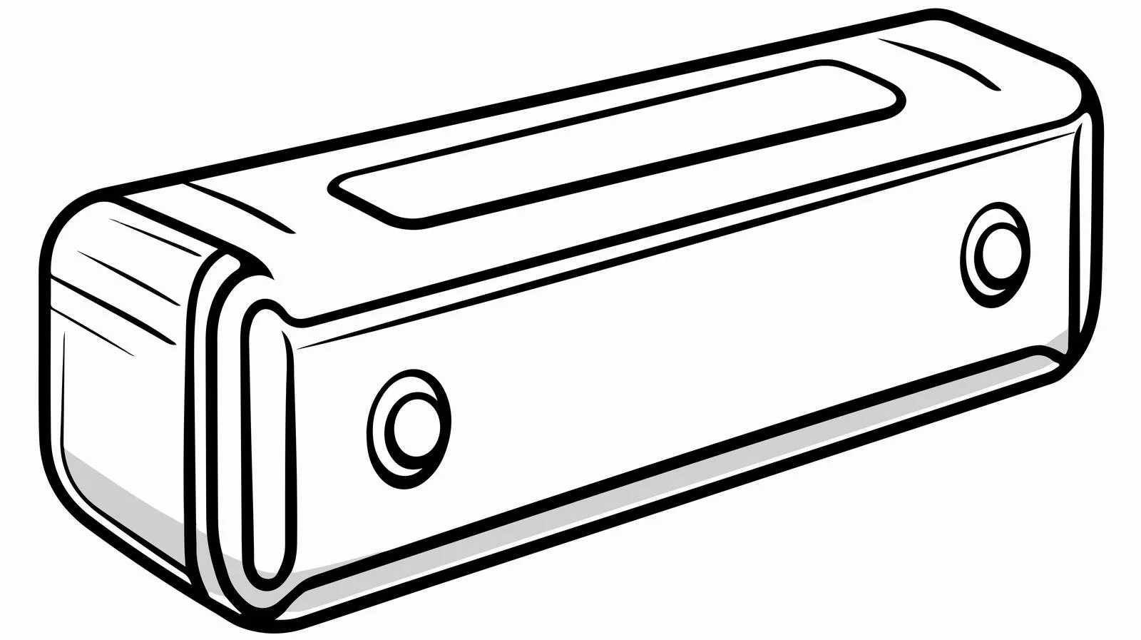 Battery Cartoon Line Drawing Vector Illustration — free download from Dotvec