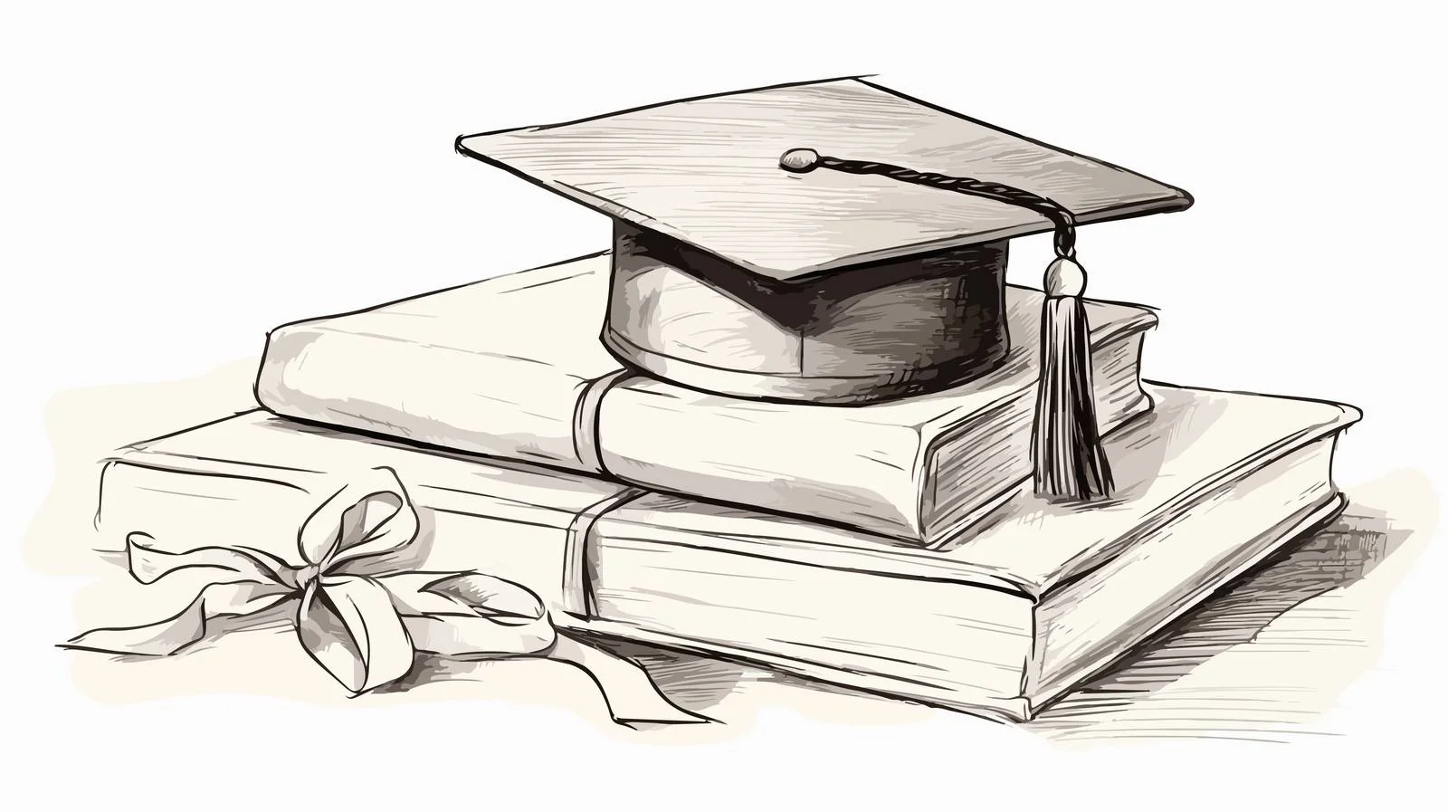 Academic Achievement Cartoon Diploma — free download from Dotvec