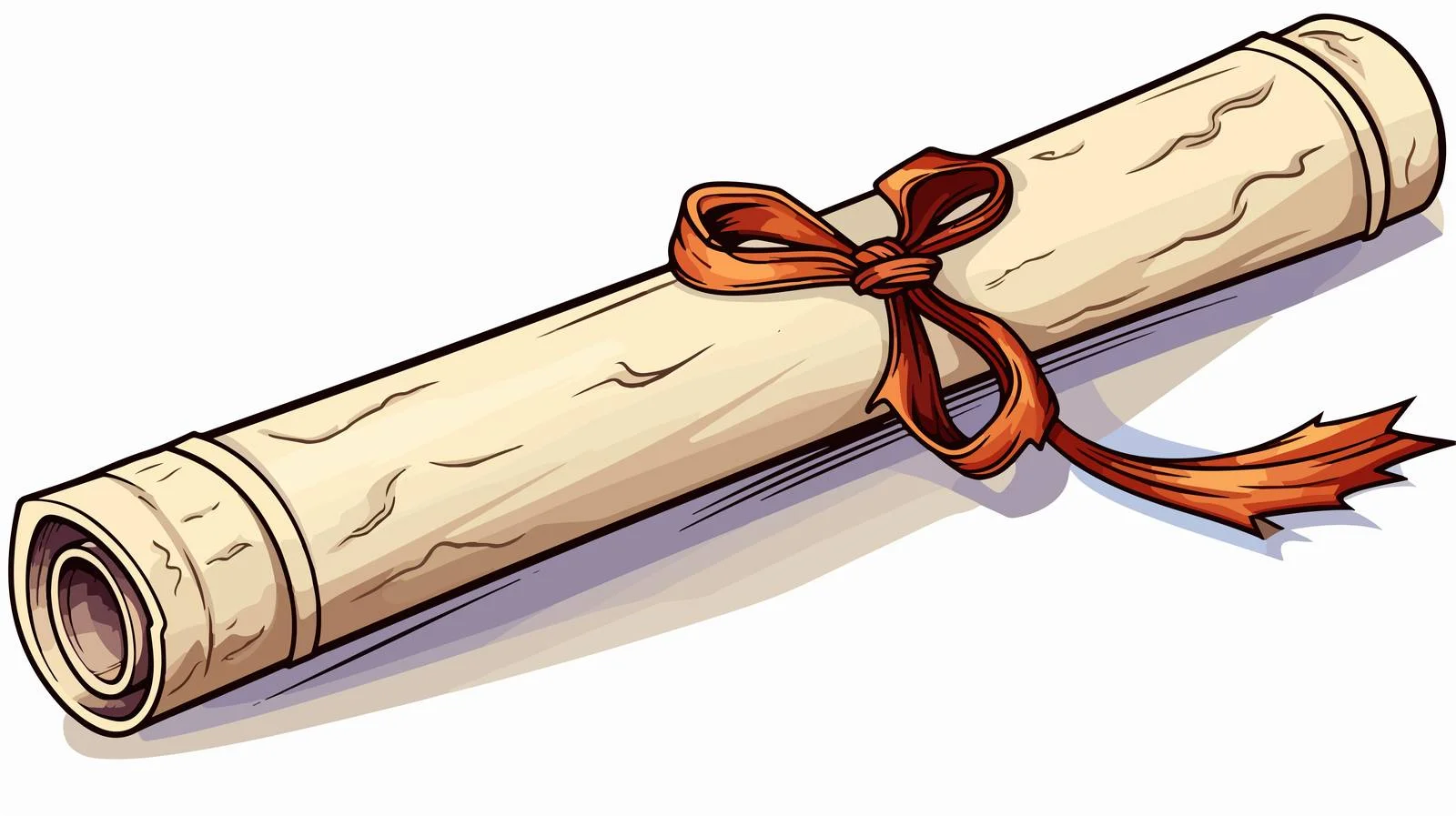 Educational Cartoon Diploma Icon — free download from Dotvec