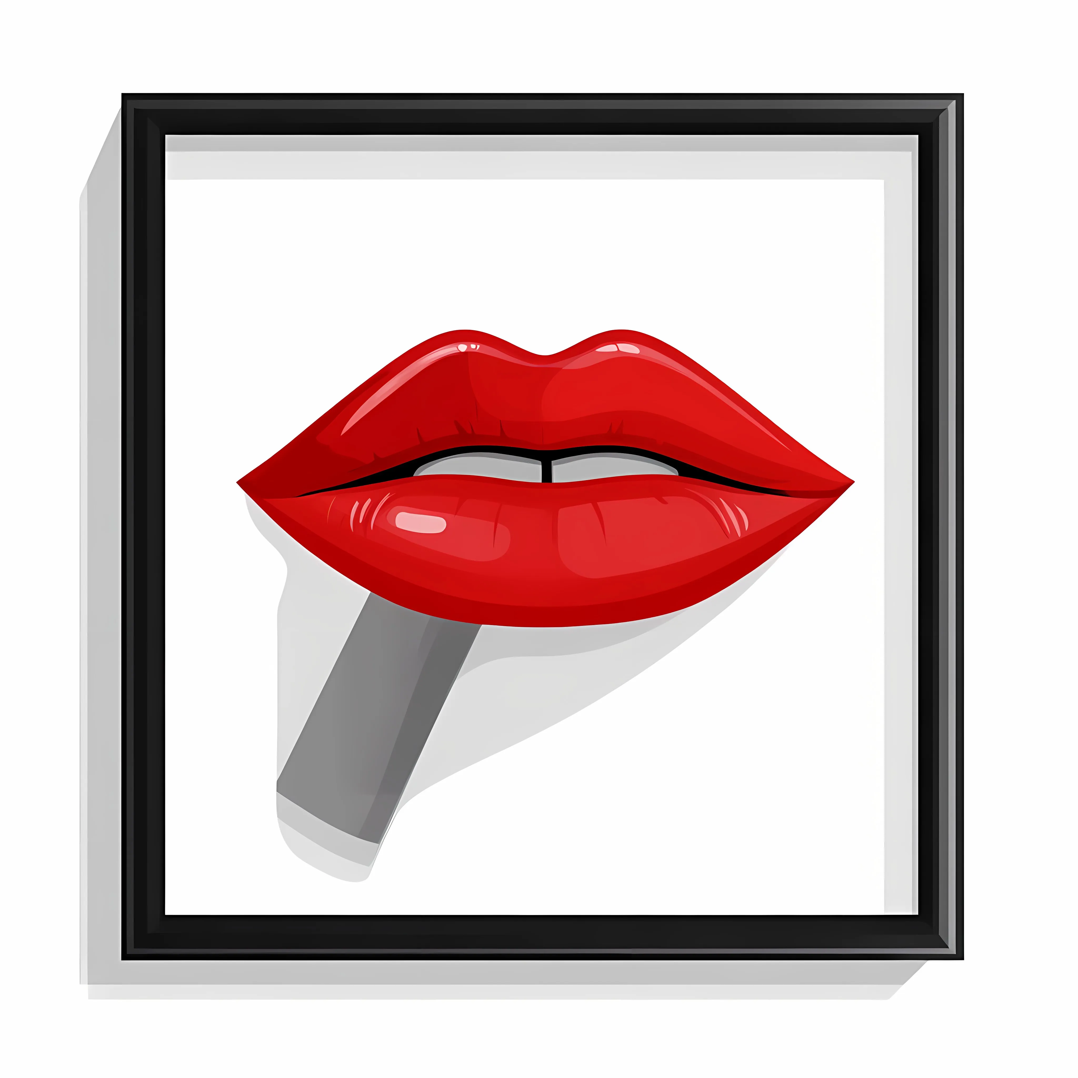 Cartoon Lipstick Makeup Vector Illustration — free download from Dotvec