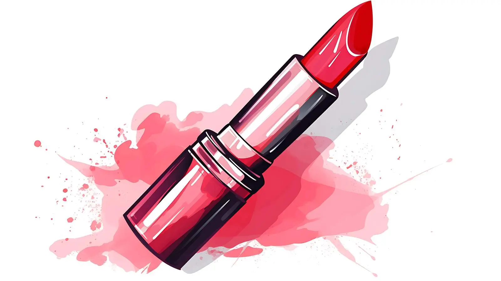 Lipstick Cartoon Sketch Drawing — free download from Dotvec