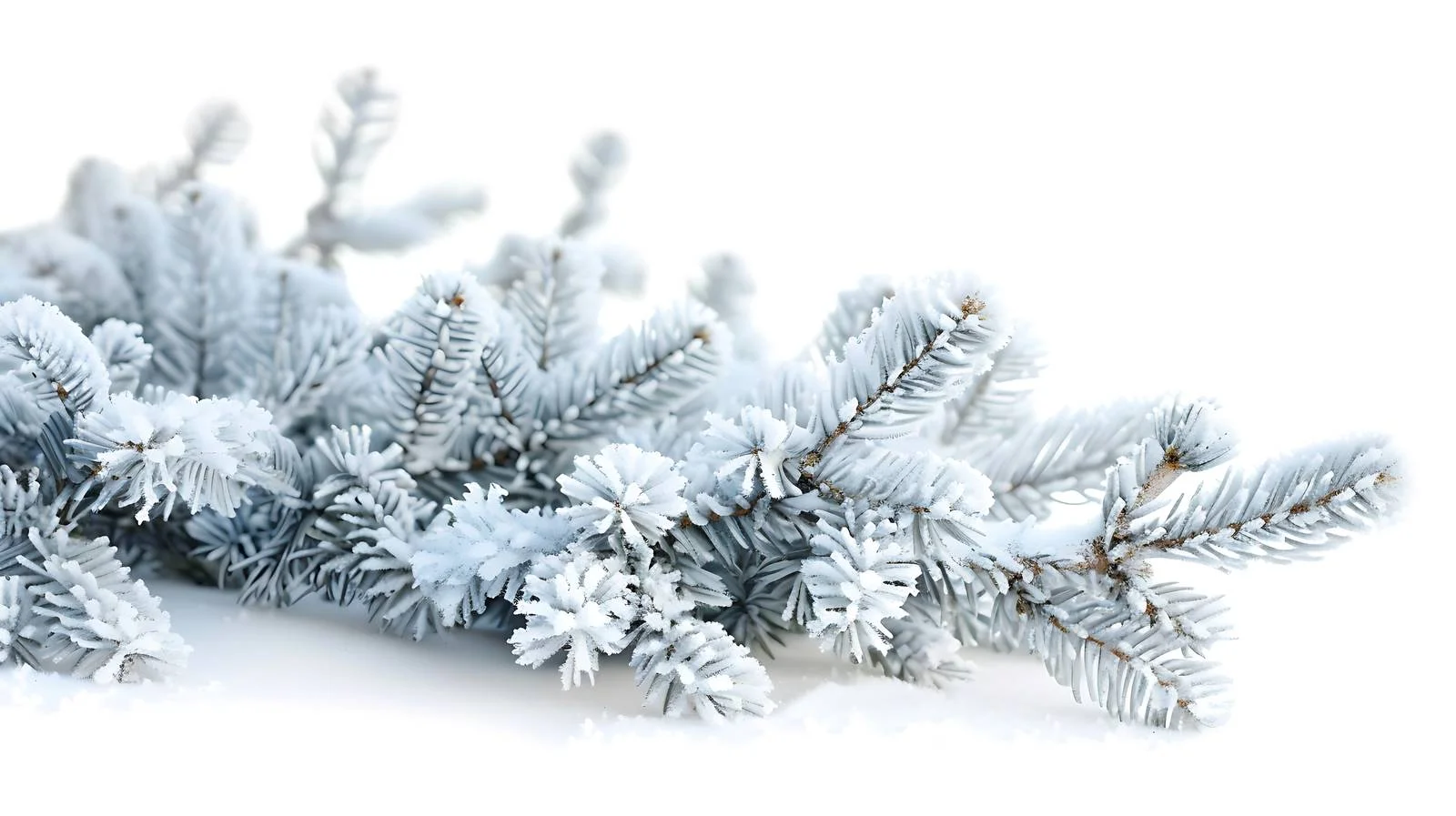 Rime Frost on White Background free images image from Dotvec