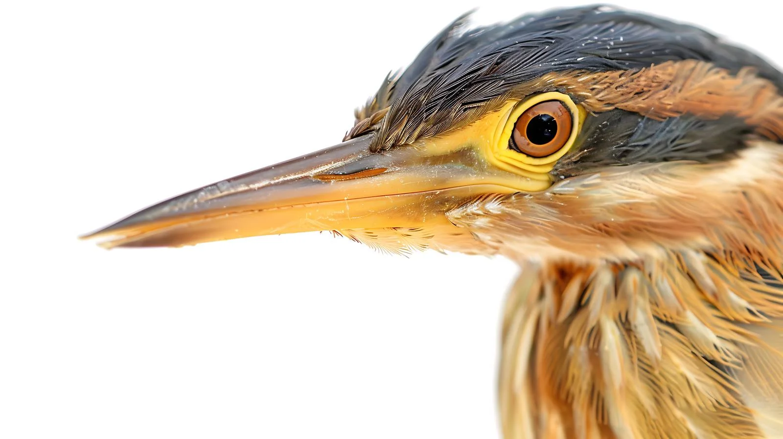 Close-Up of Little Bittern Isolated — free download from Dotvec