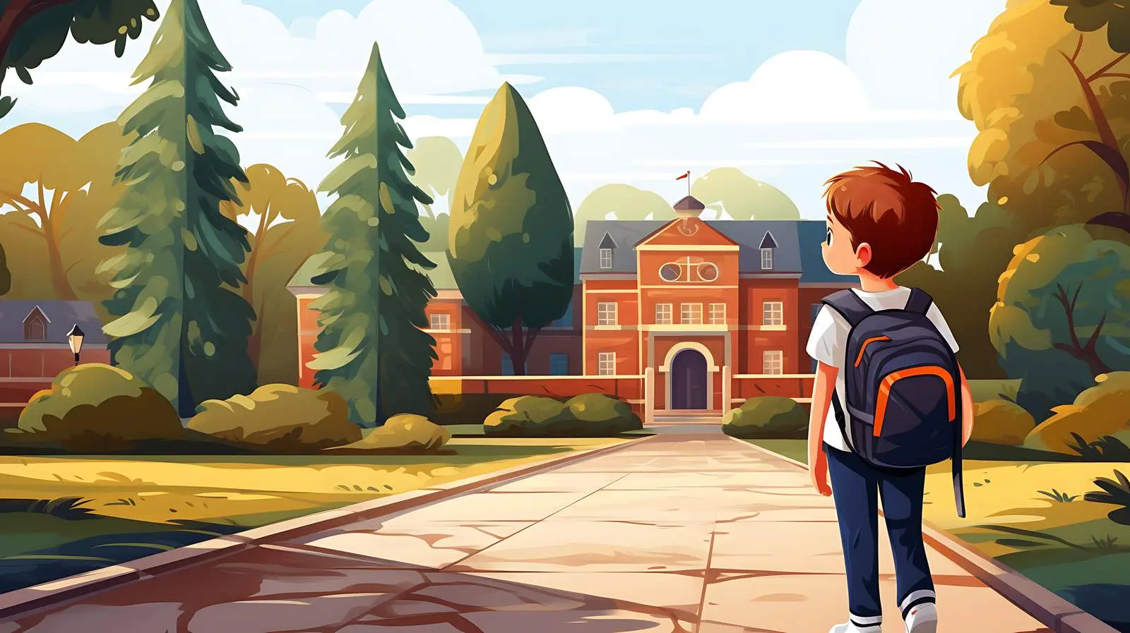 Young Student School Portrait — free download from Dotvec