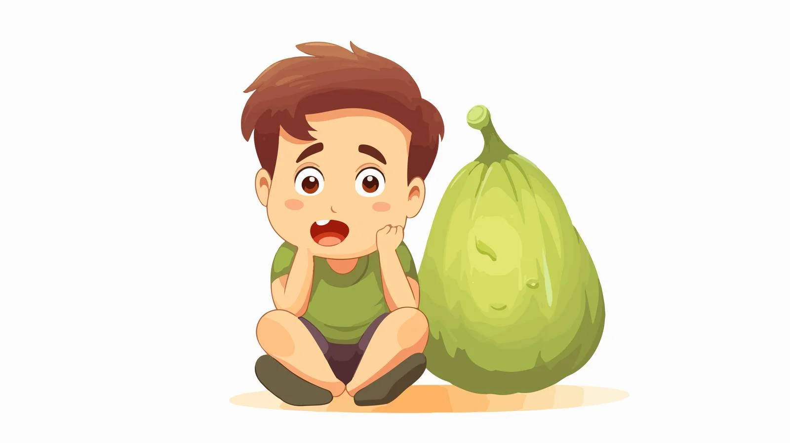 Young Reaction to Bitter Food — free download from Dotvec