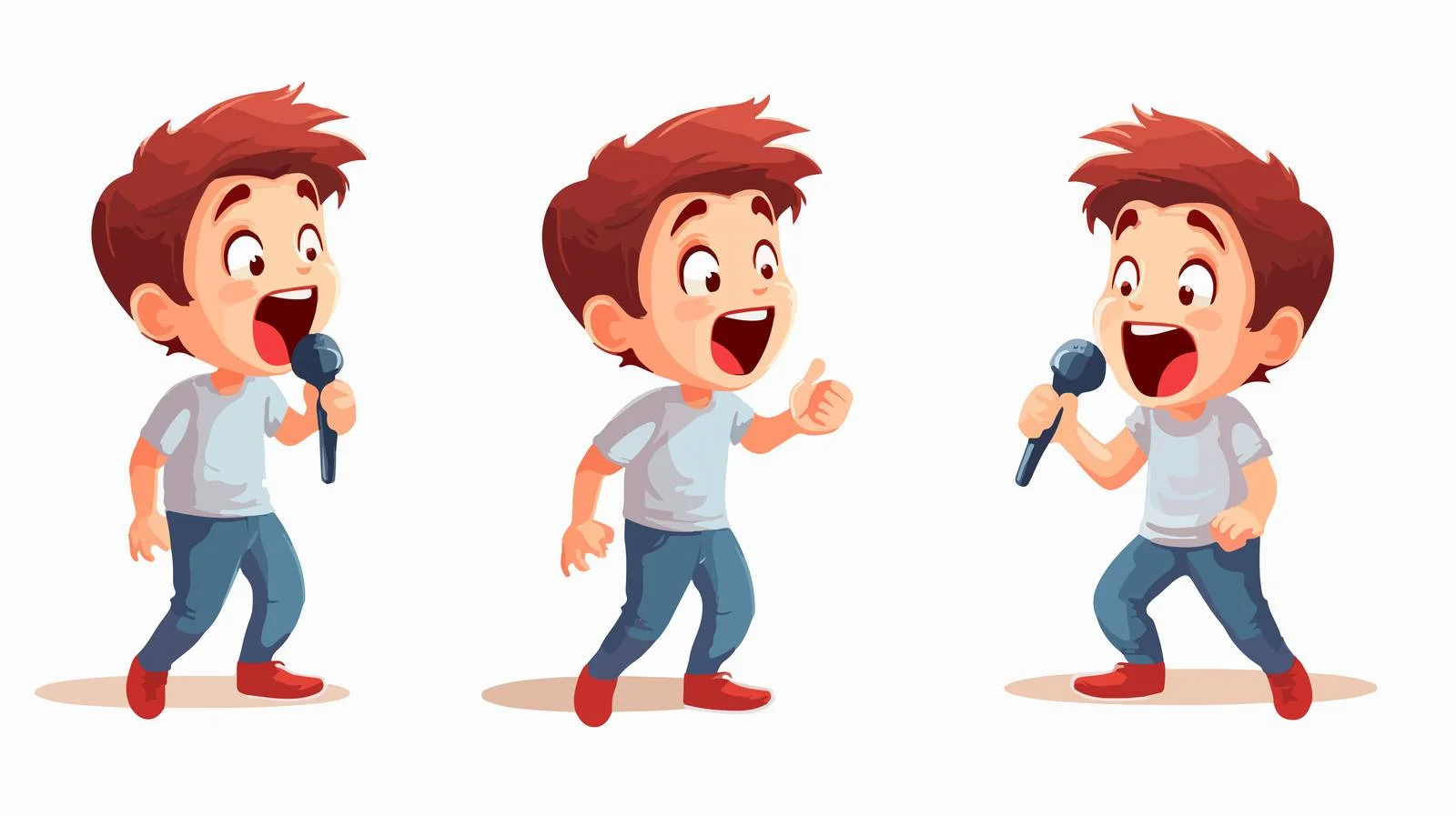 Young Boy Performing on Stage — free download from Dotvec