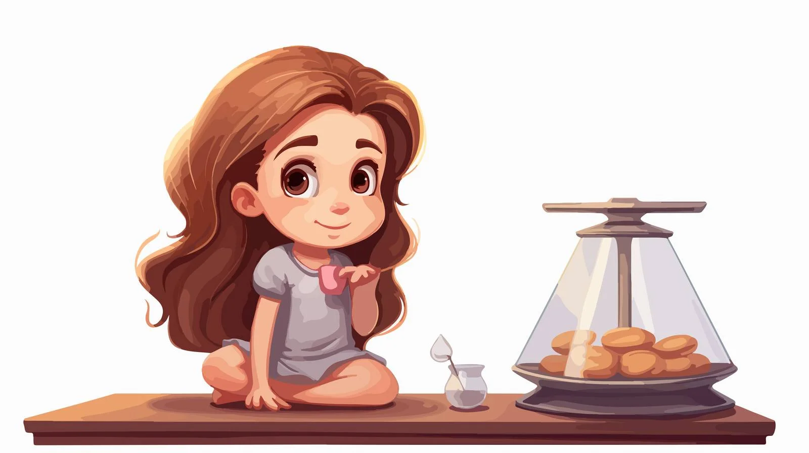 Child Learning Weight Balance Importance — free download from Dotvec