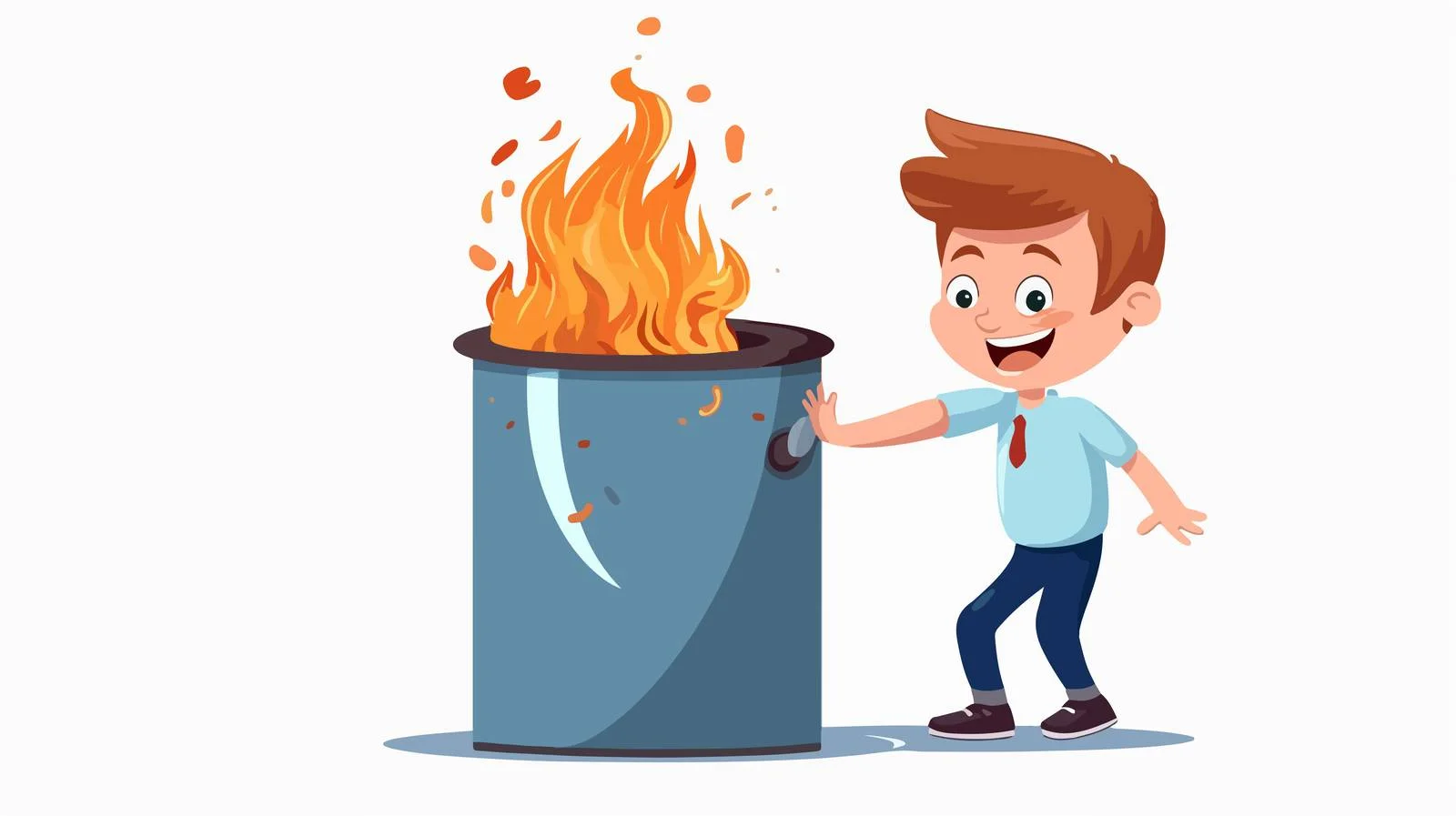 Eco-Friendly Recycling Cartoon — free download from Dotvec