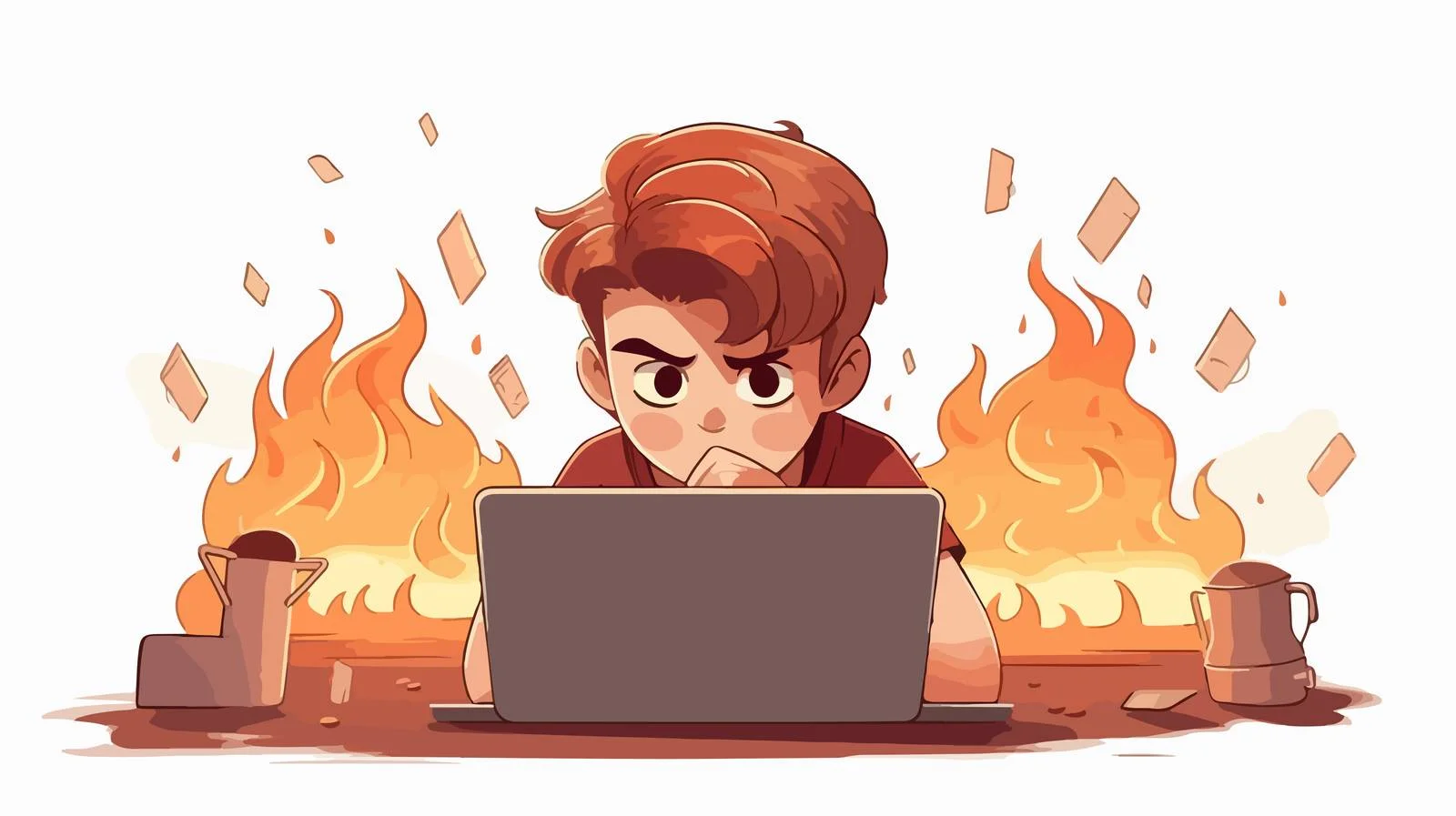 Child Facing Cyberbullying on Social Media — free download from Dotvec