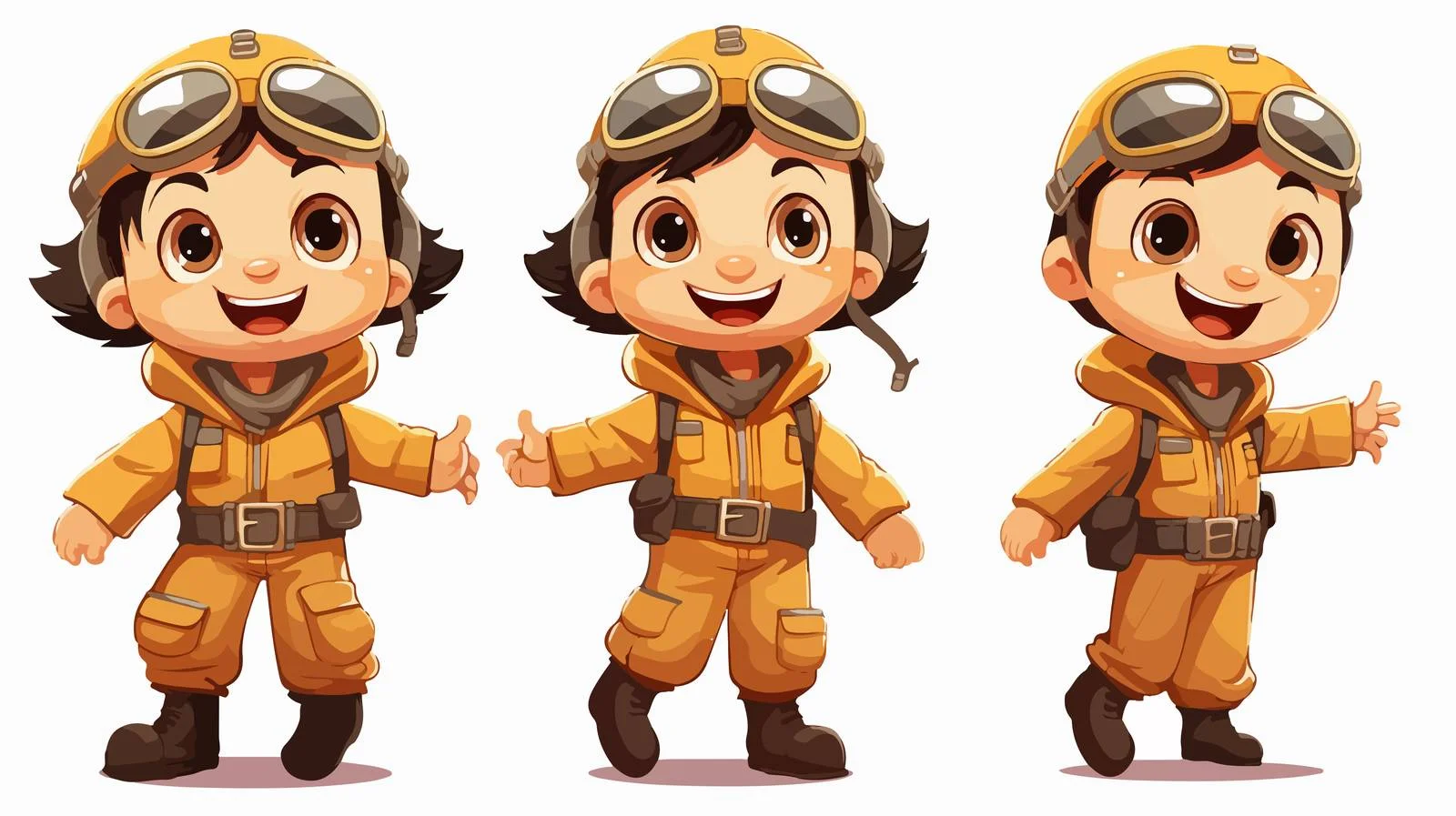 Joyful Little Pilot Cart Ride — free download from Dotvec