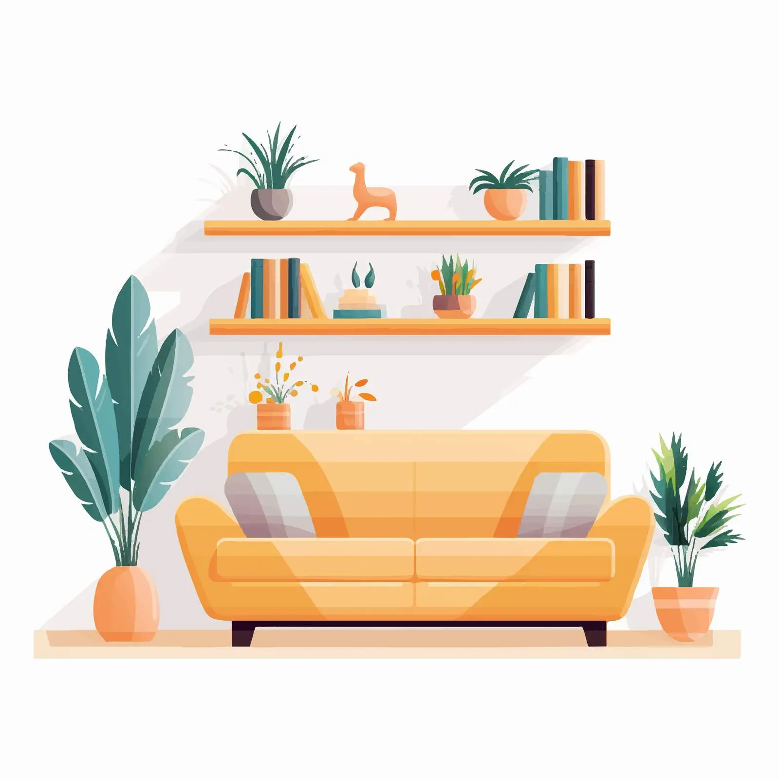 Cozy Home Lounge Area with Elegant Furniture – free lounge area image from Dotvec