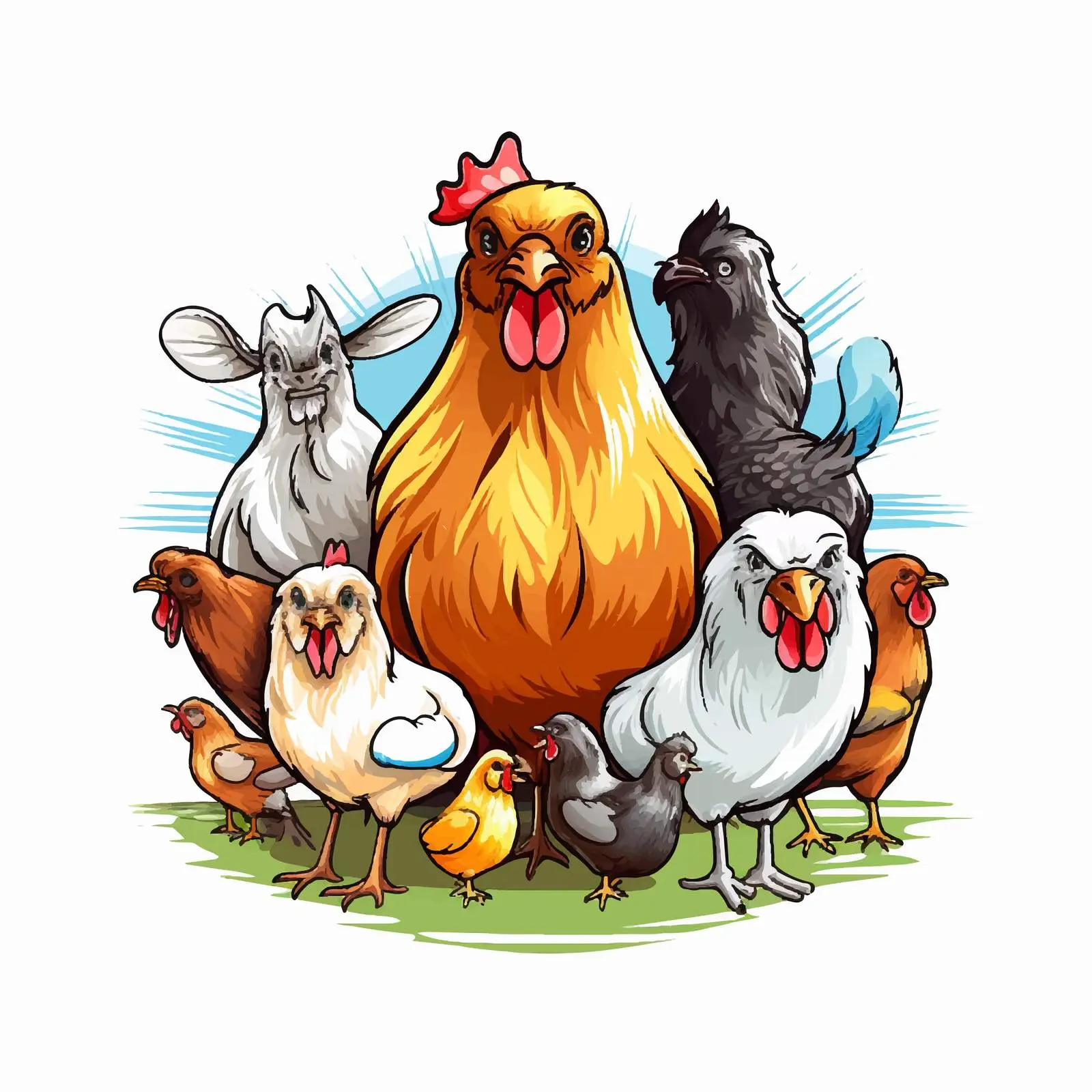 Farm Animal Logo Design Vector Illustration — free download from Dotvec