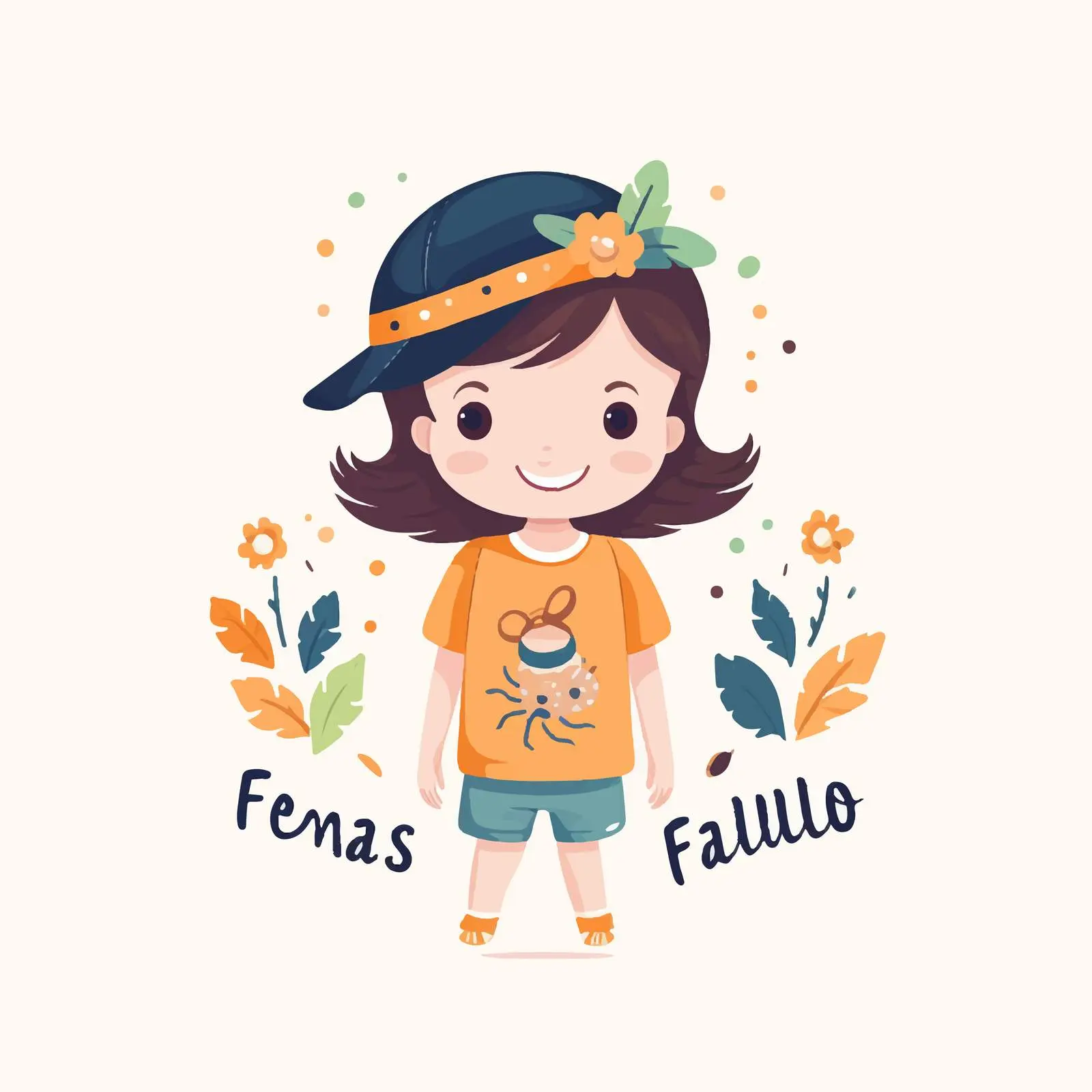 Trendy Logo for Kids Fashion Clothing Store — free download from Dotvec