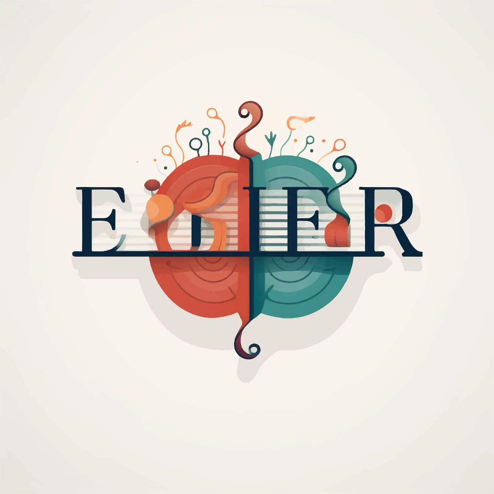 Comparative Logo Text Design Elements — free download from Dotvec