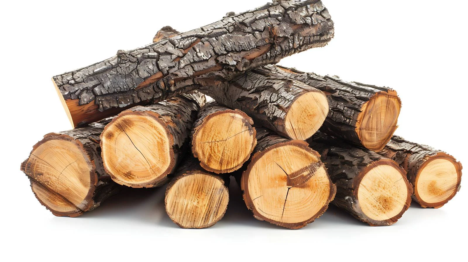 Neatly Stacked Logs Creating Structured Formation — free download from Dotvec