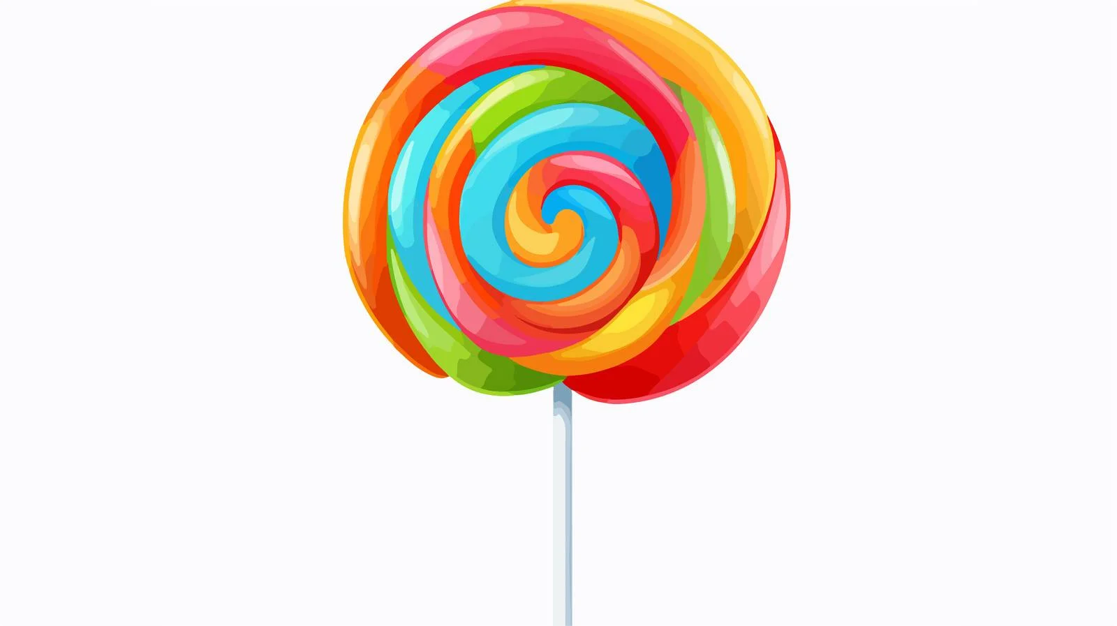 Vibrant Cartoon Lollipop — free download from Dotvec