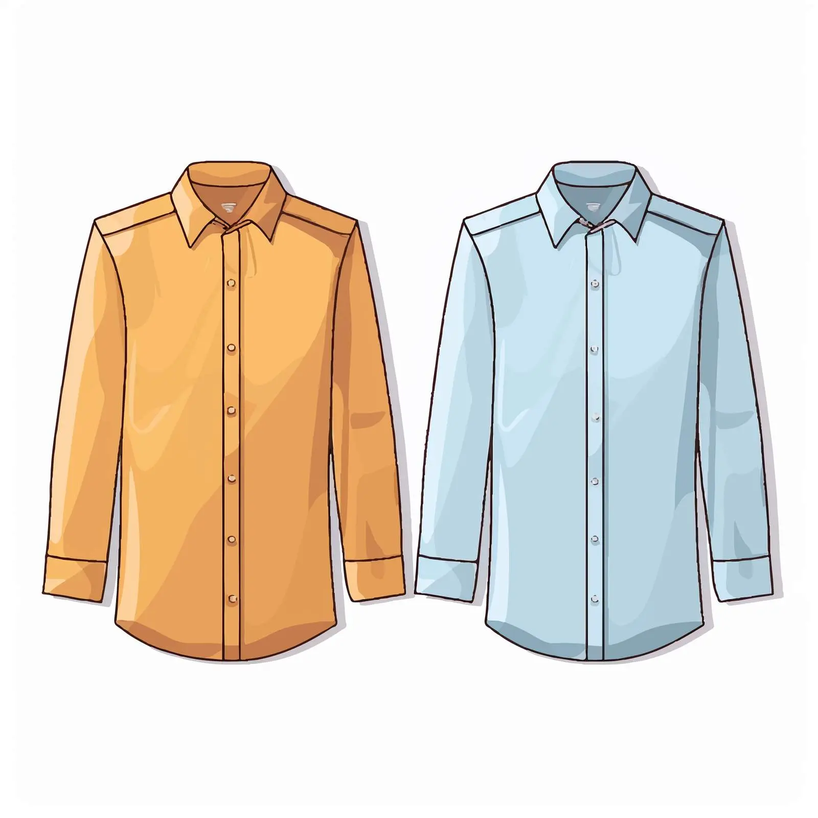 Long Sleeve Shirt Vector Illustration — free download from Dotvec
