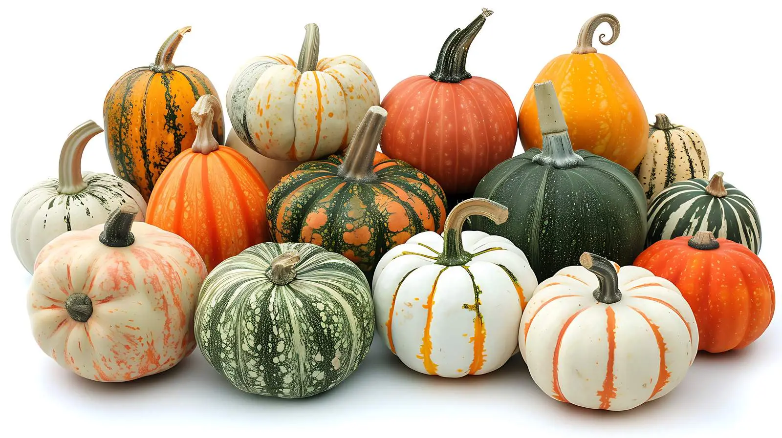 Colorful Decorative Pumpkins for Autumn Seasonal Decor – free house decor image from Dotvec