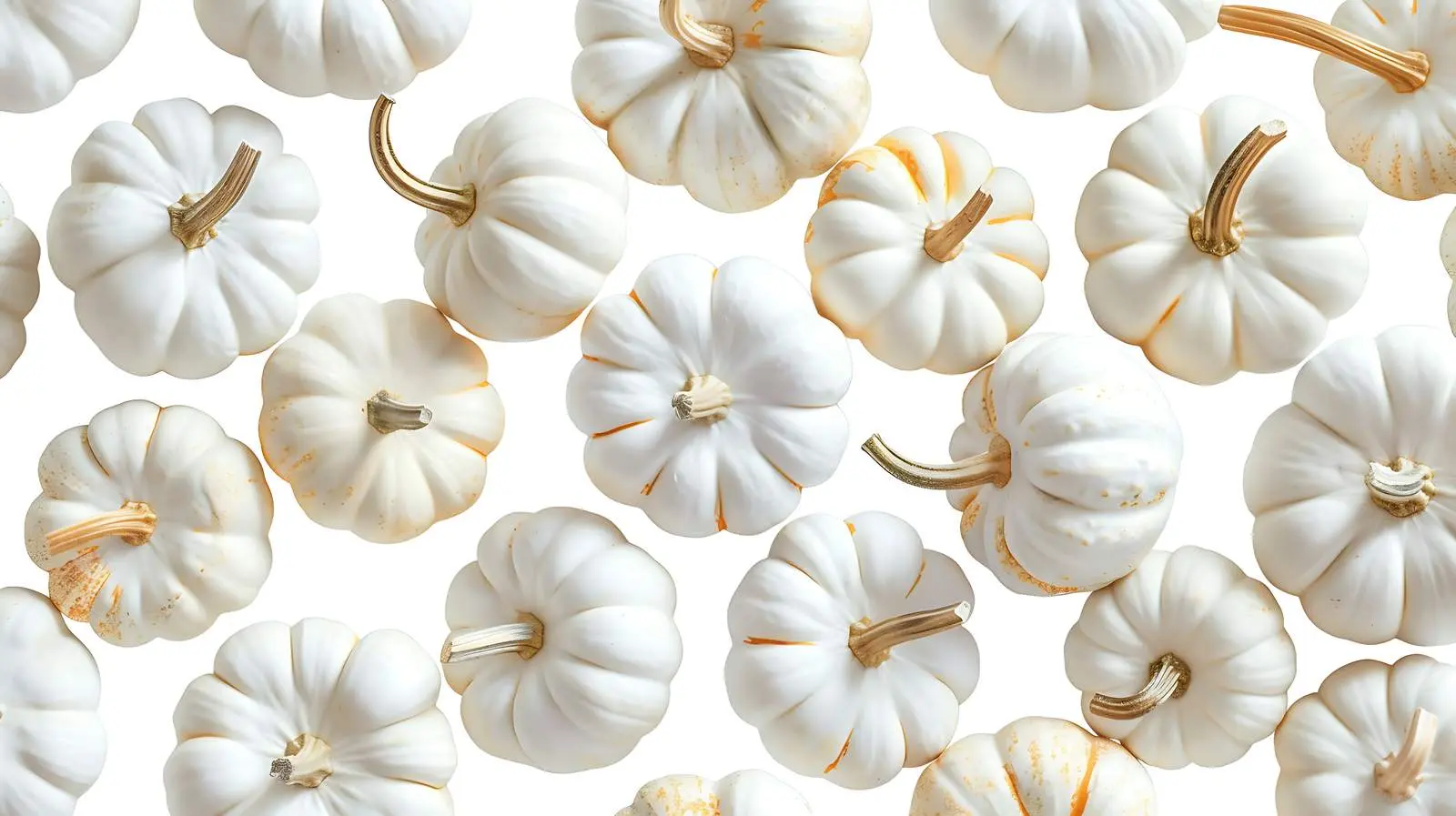 White Pumpkins Autumn Seasonal Pattern – free fall season image from Dotvec