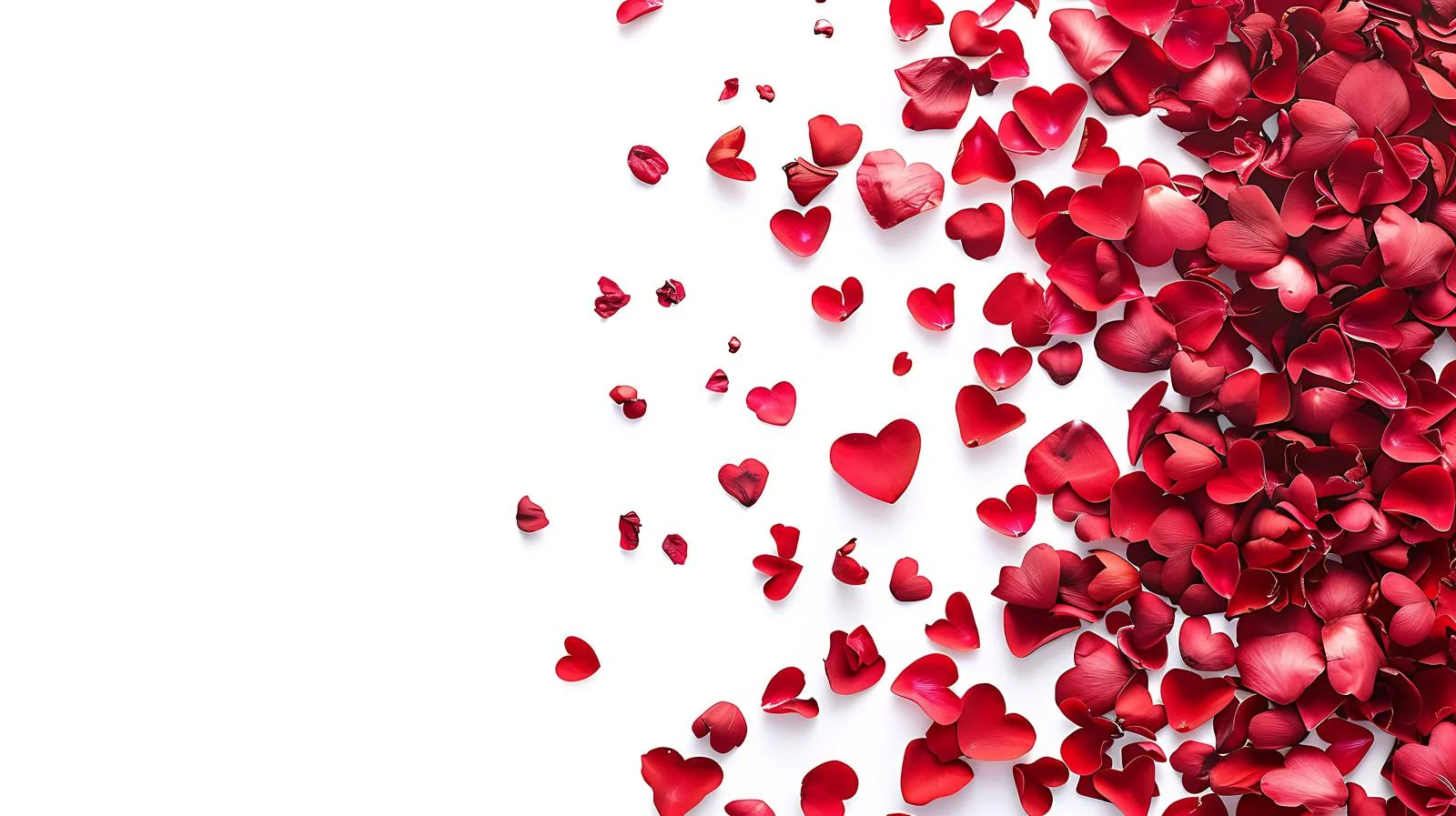 Romantic White Backdrop with Love Theme — free download from Dotvec