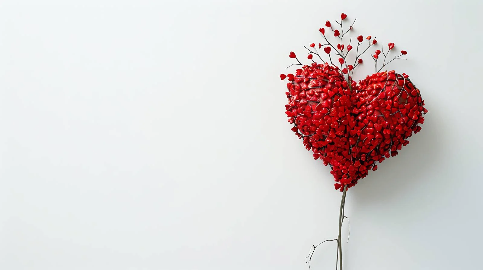 Romantic White Isolated Love Background — free download from Dotvec