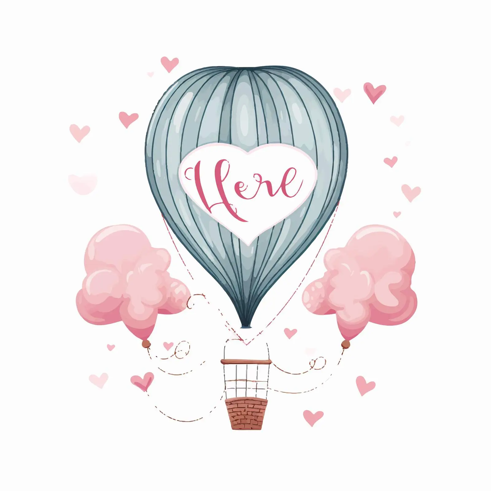 Love Is In The Air Handwritten Cursive Vector — free download from Dotvec