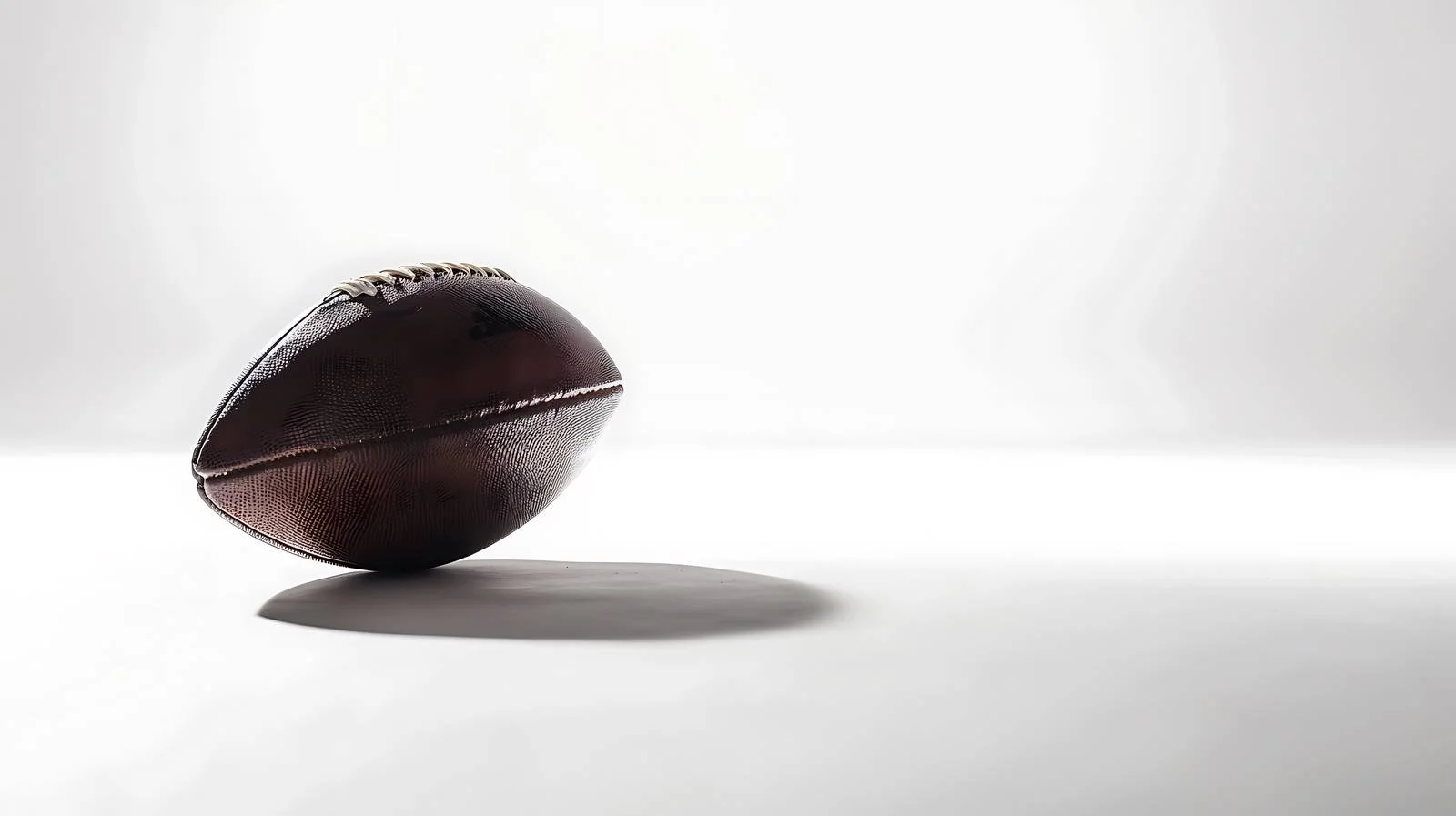 Football on Yard Line with Dramatic Lighting – free low angle image from Dotvec