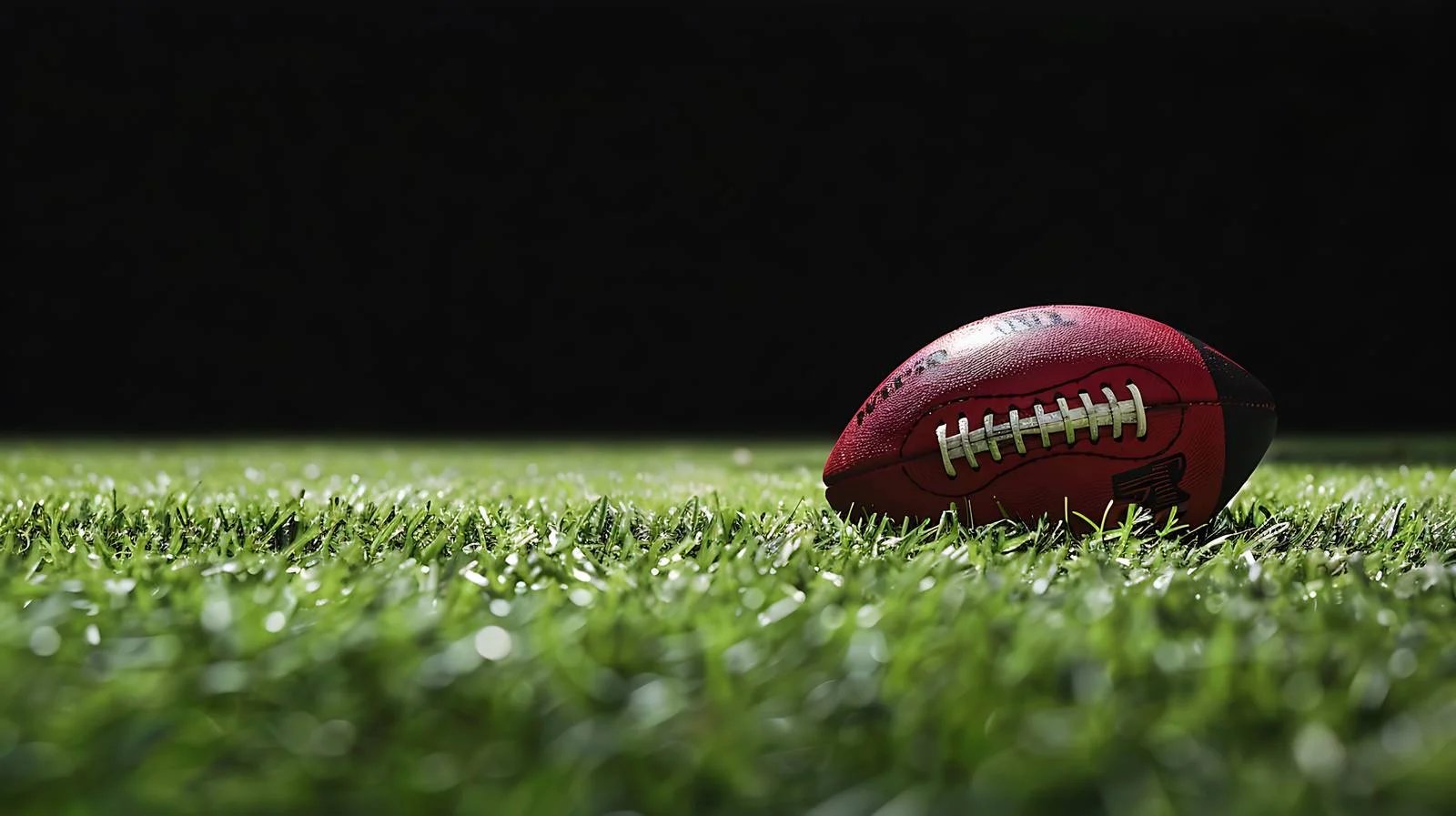 Football Close-up on Green Field — free download from Dotvec