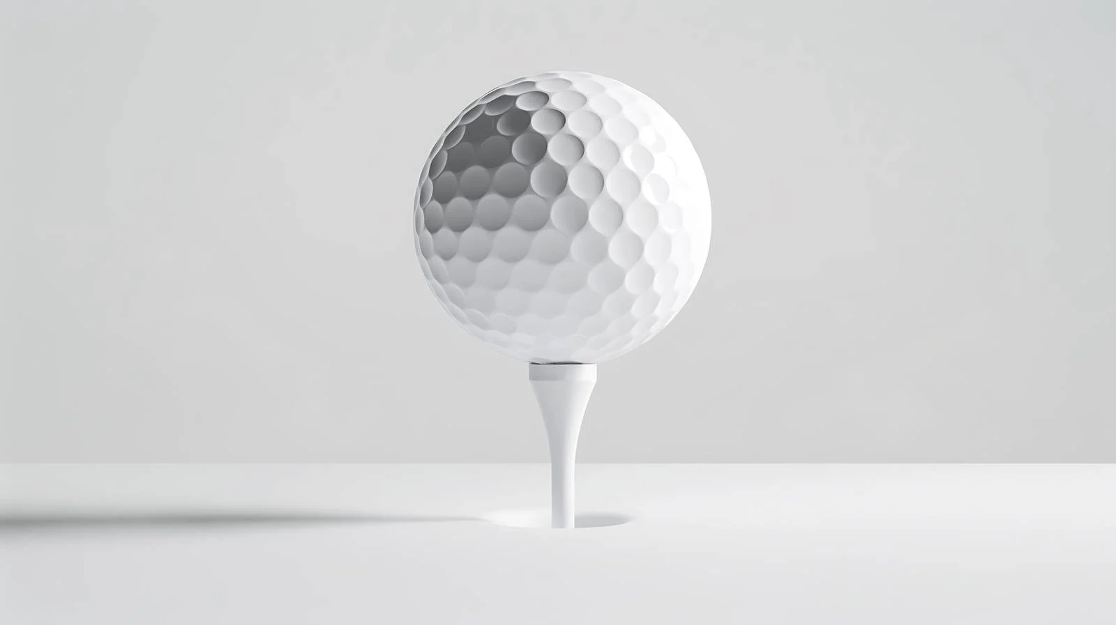 Golf Ball on Tee in Low View — free download from Dotvec