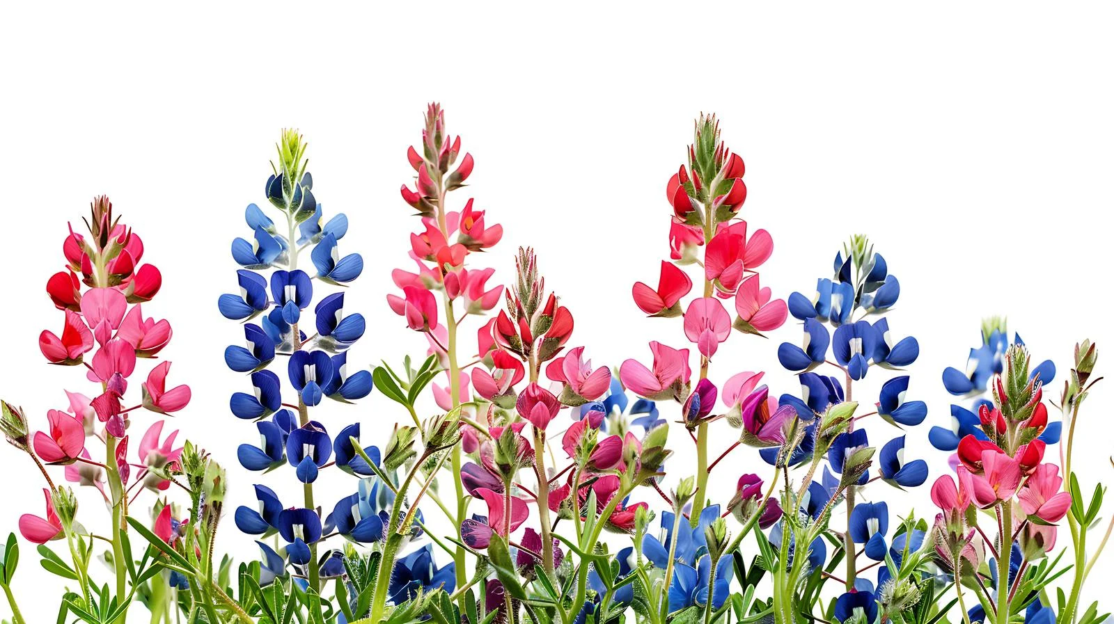 Vibrant Wildflowers from Low Angle View — free download from Dotvec