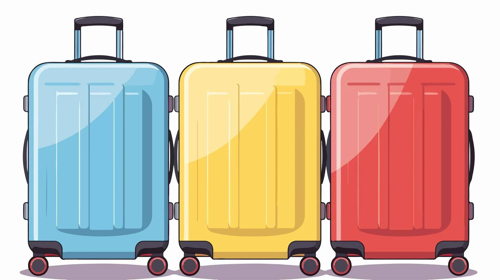 Travel Luggage Boarding Plane Vacation — free download from Dotvec